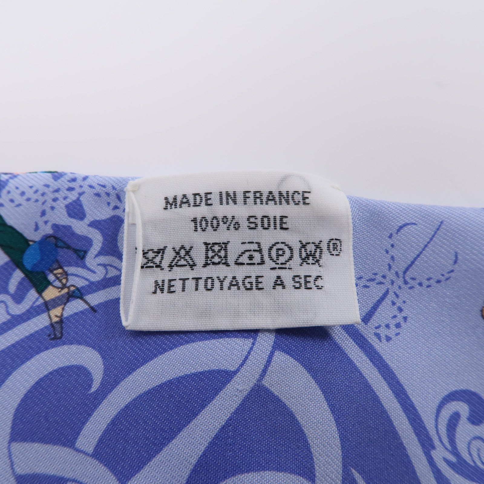 HERMES 絲質Twilly絲巾紫色