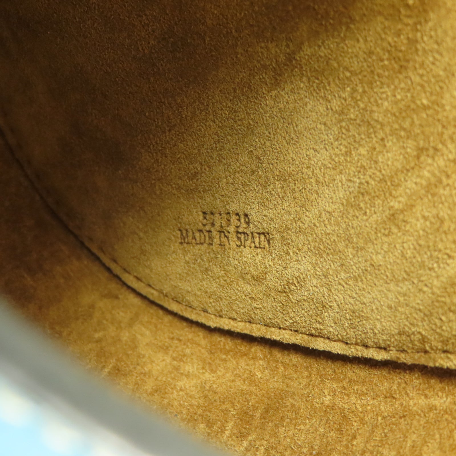 LOEWE 牛皮皮革Gate Bumbag銀扣腰包藍色