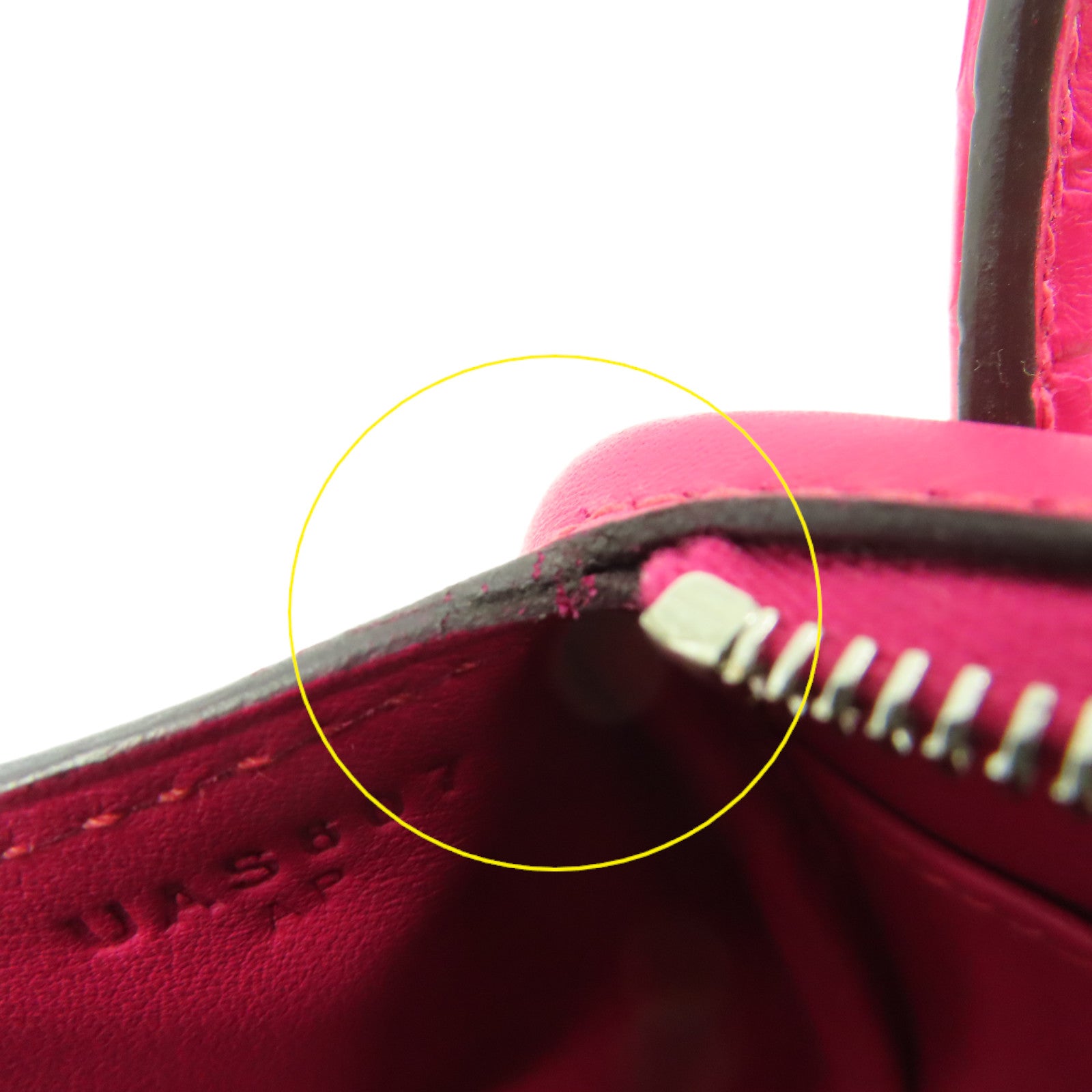 HERMES Swift皮革/鱷魚皮革Mini Lindy Touch Shoulder Bag銀扣肩背袋90 Framboise/紅莓色