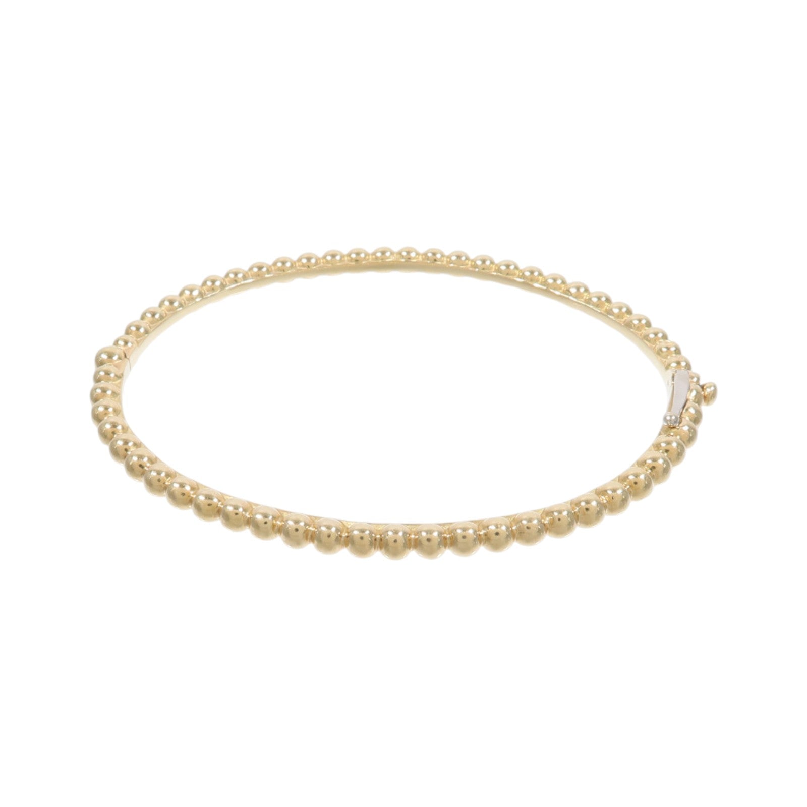 Van Cleef & Arpels 18K黃金Perlee Clovers Bangle手鐲