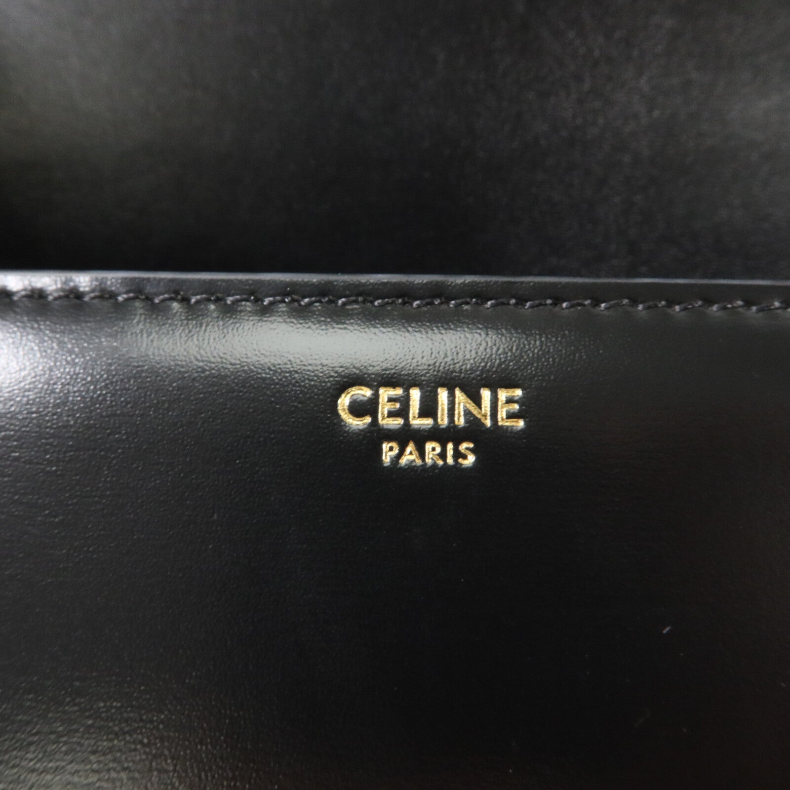 CELINE 牛皮皮革Classique Triomphe肩背袋
