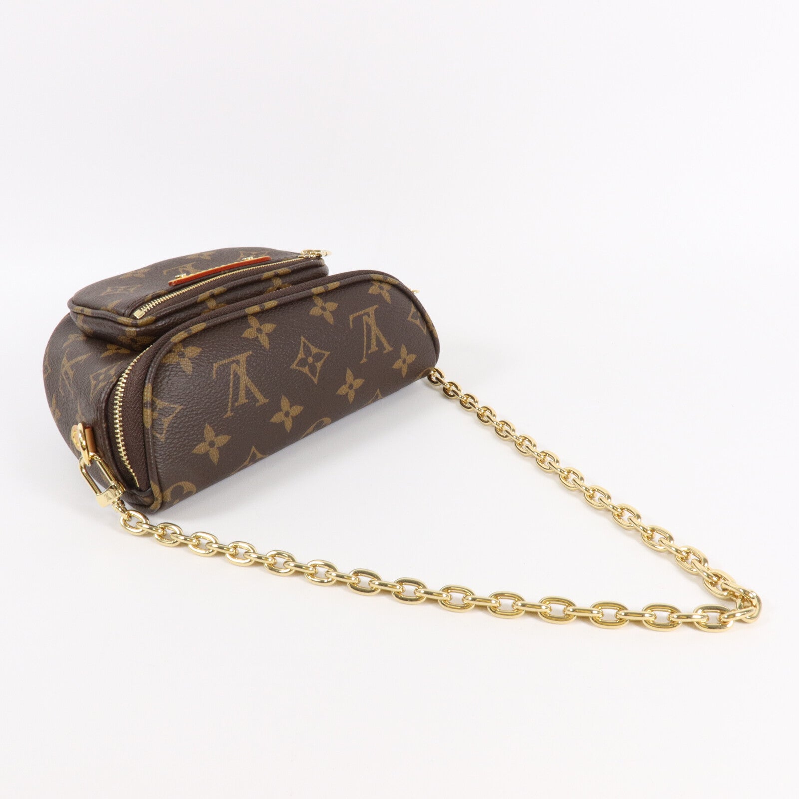 LOUIS VUITTON Monogram Mini Bumbag手挽肩背兩用袋棕色