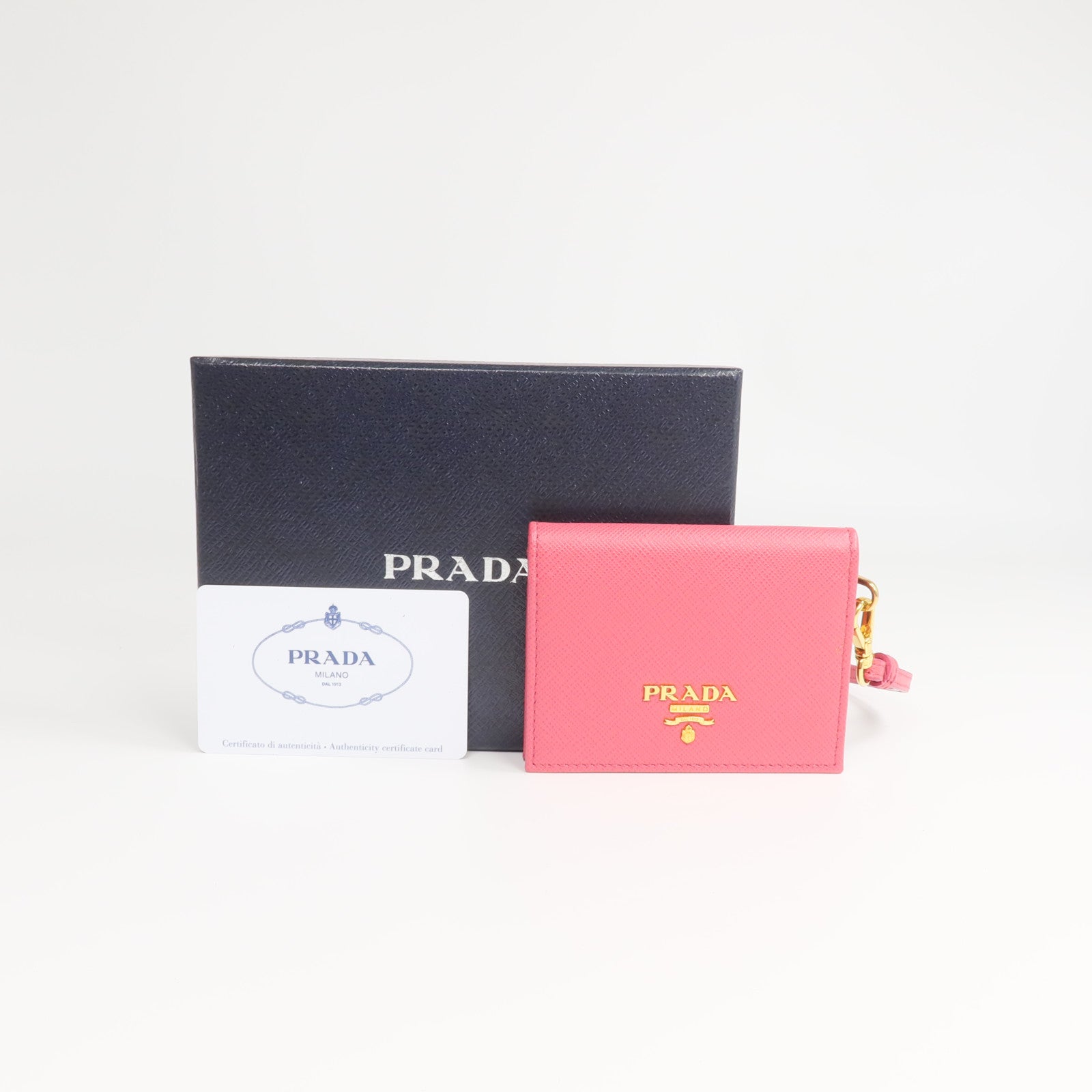 PRADA 牛皮皮革Card Case卡片套