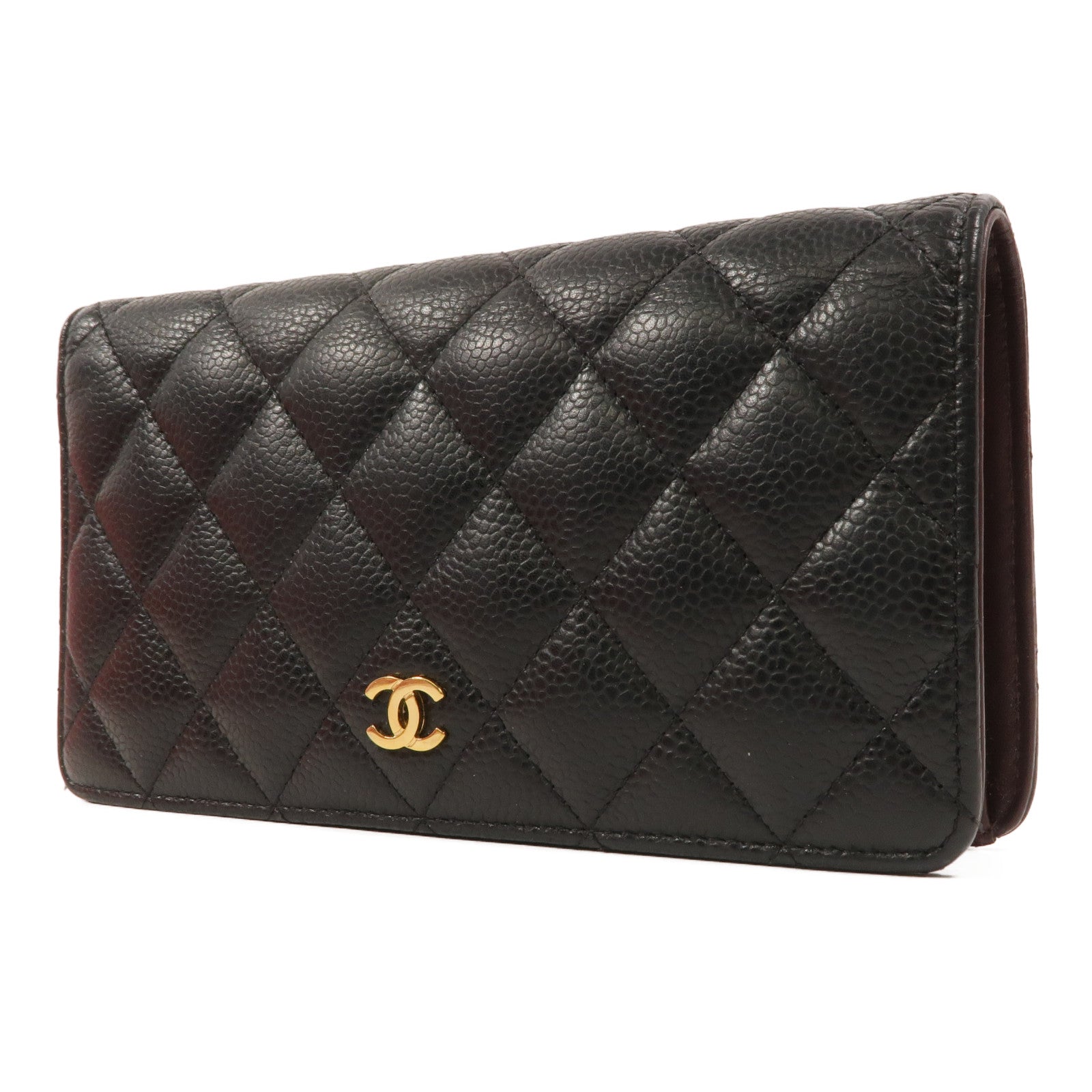 CHANEL 牛皮皮革Classic Long Flap Wallet長錢包