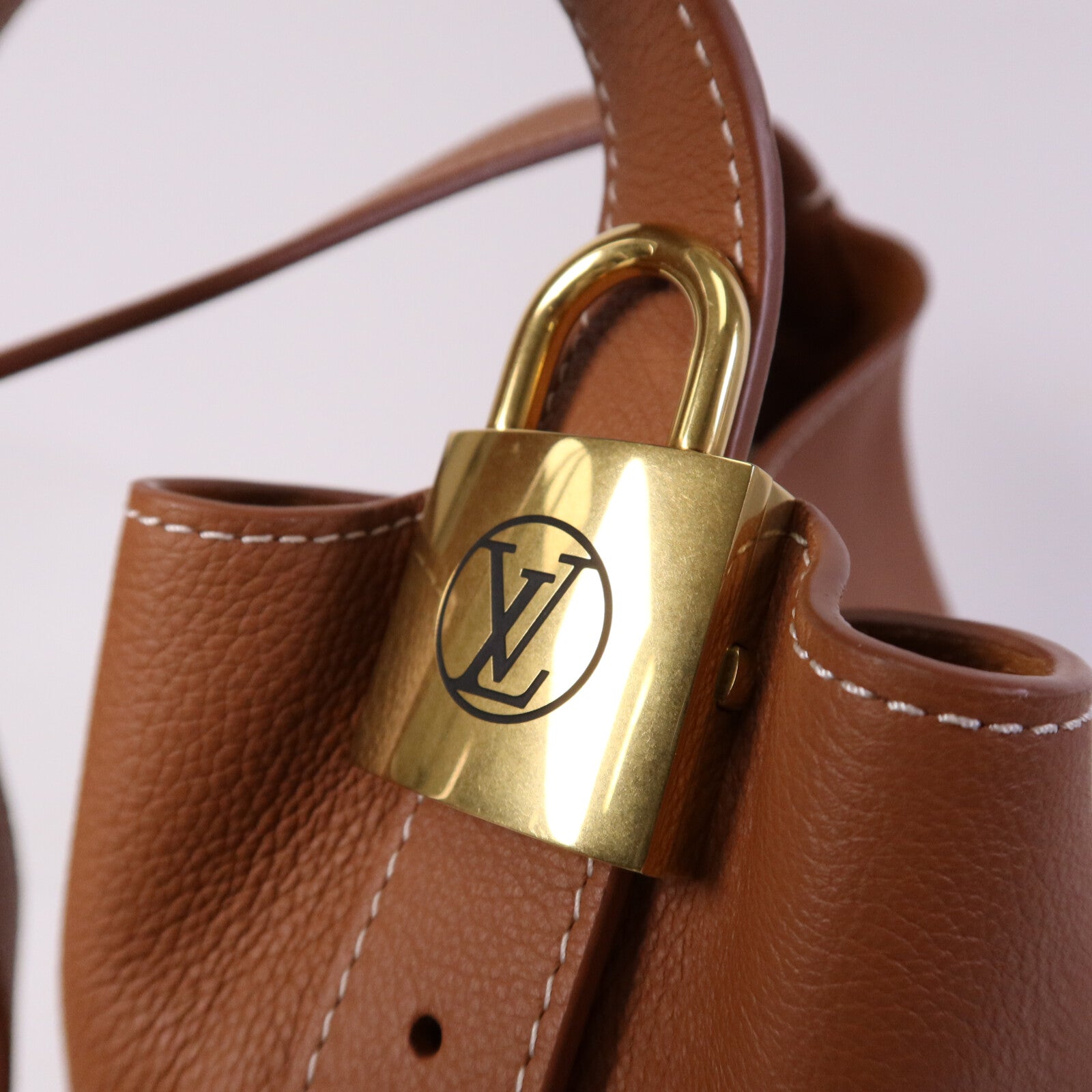 LOUIS VUITTON 牛皮皮革Low Key Hobo PM金扣肩背袋