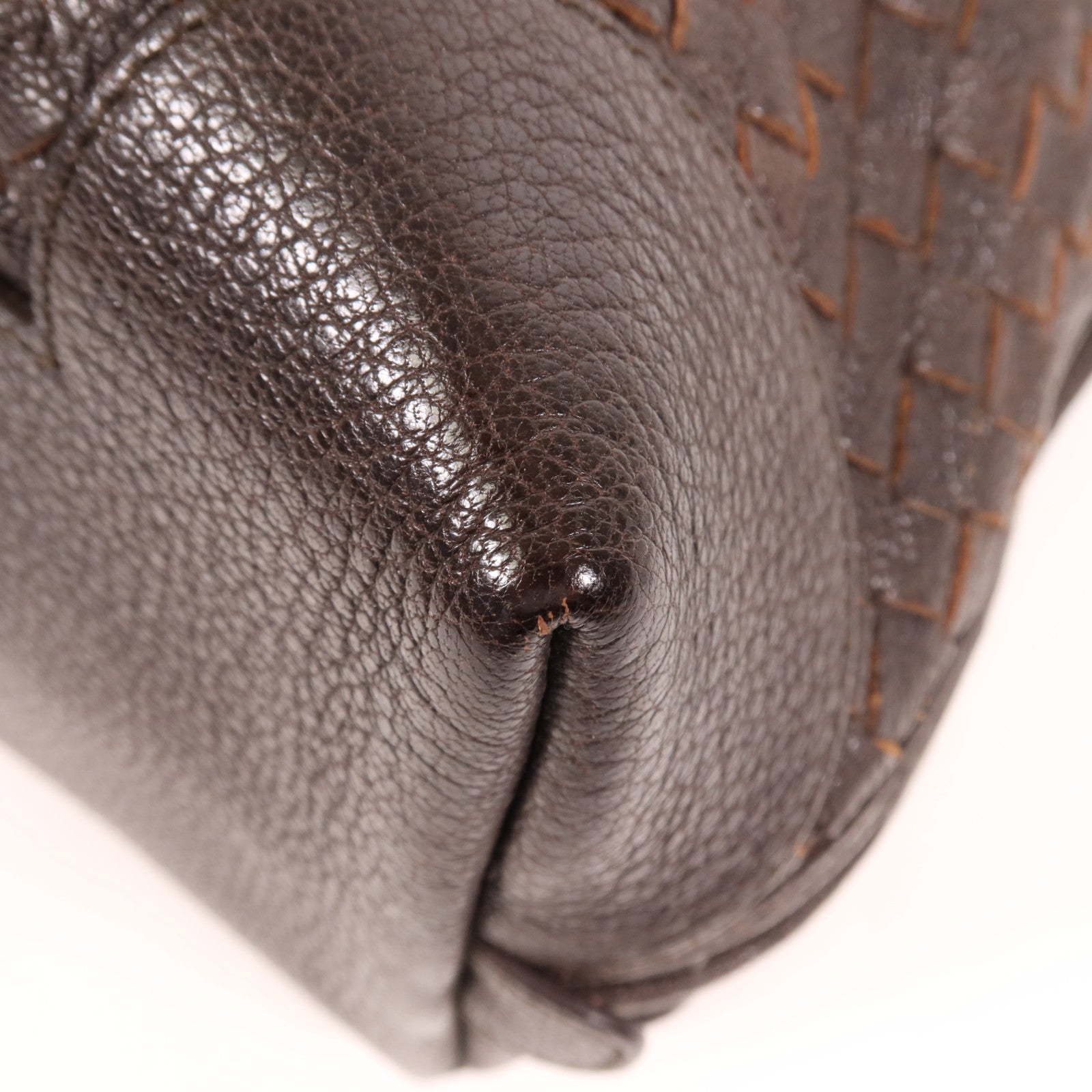 BOTTEGA VENETA 【激減優惠】牛皮皮革2 Way Shoulder手挽肩背兩用袋
