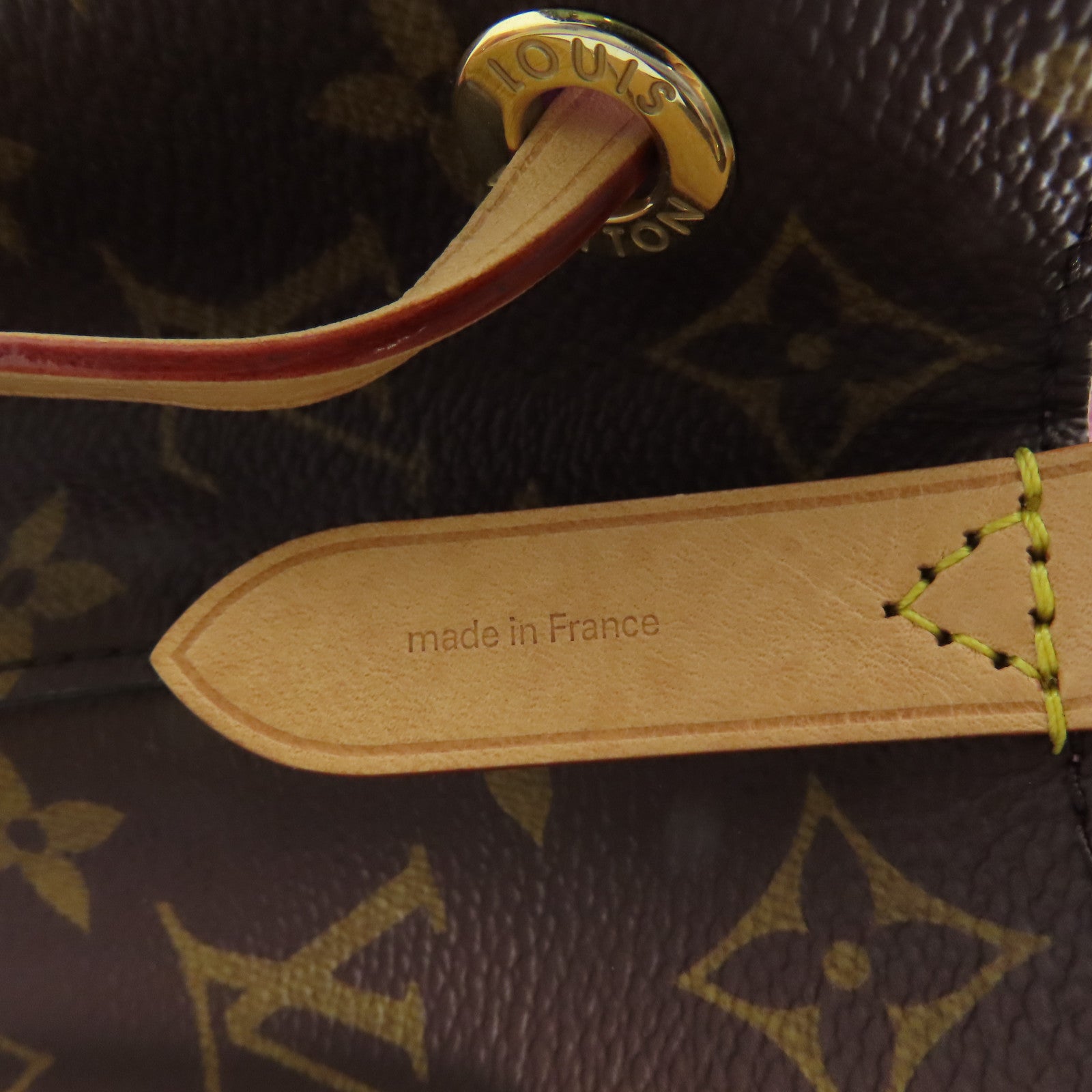 LOUIS VUITTON Monogram YKxNeo Noe MM金扣肩背袋