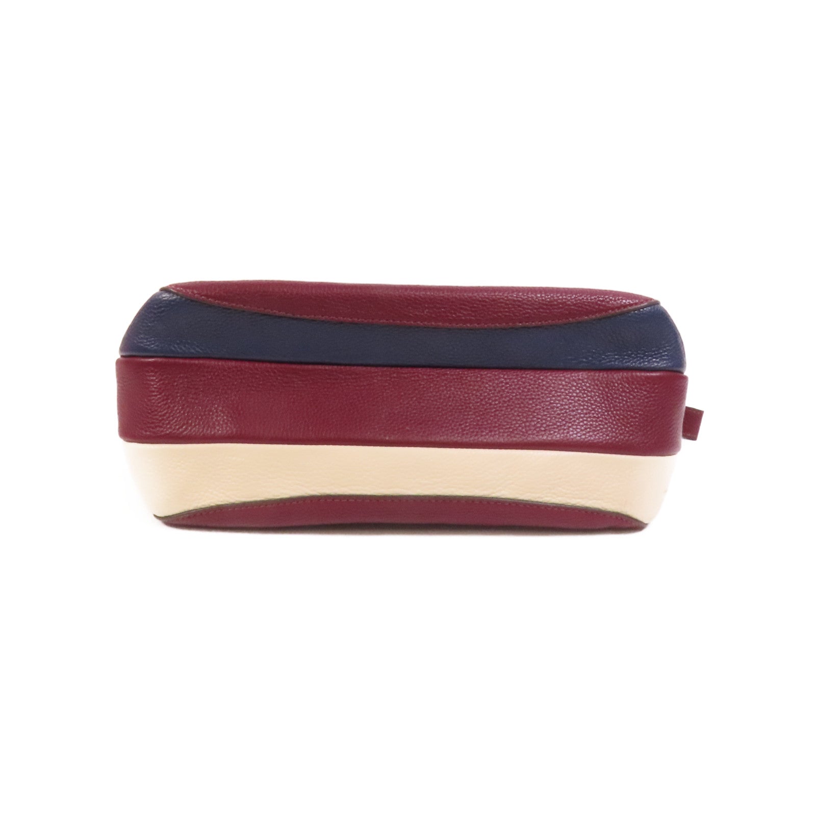 牛皮皮革Shoulder Bag金扣手挽肩背兩用袋