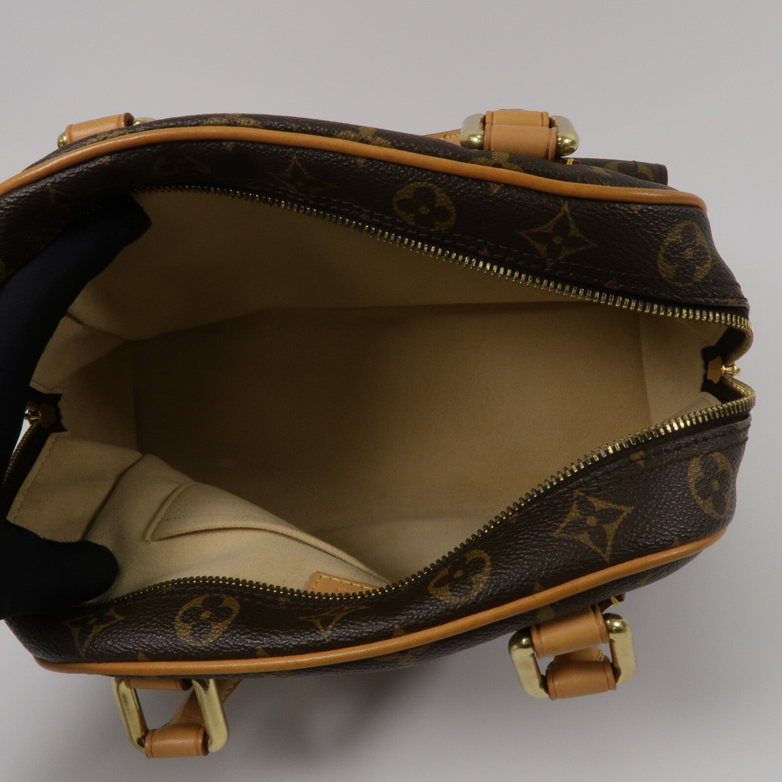 LOUIS VUITTON Monogram Manhattan PM手挽袋