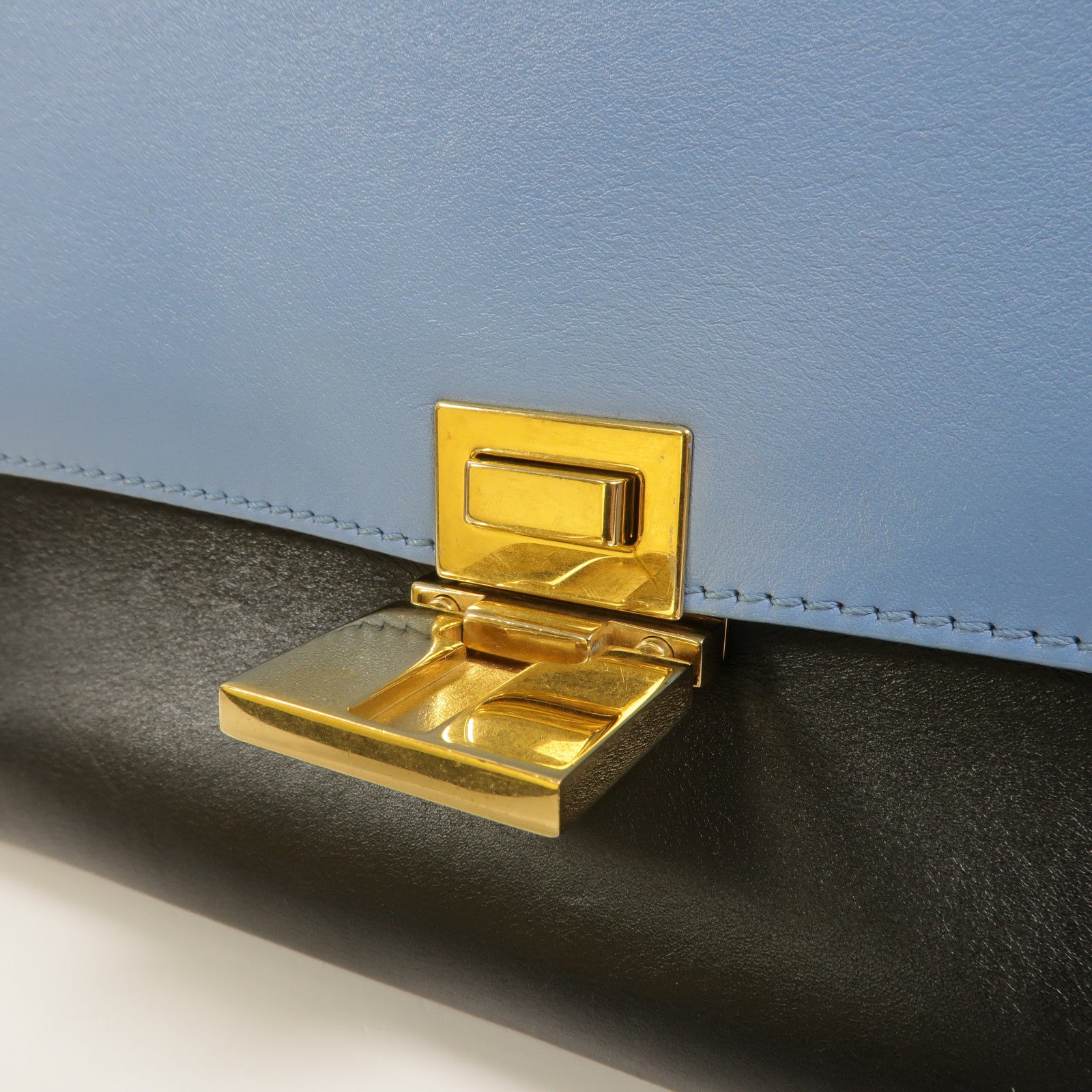 CELINE 牛皮皮革Trapeze手挽肩背兩用袋