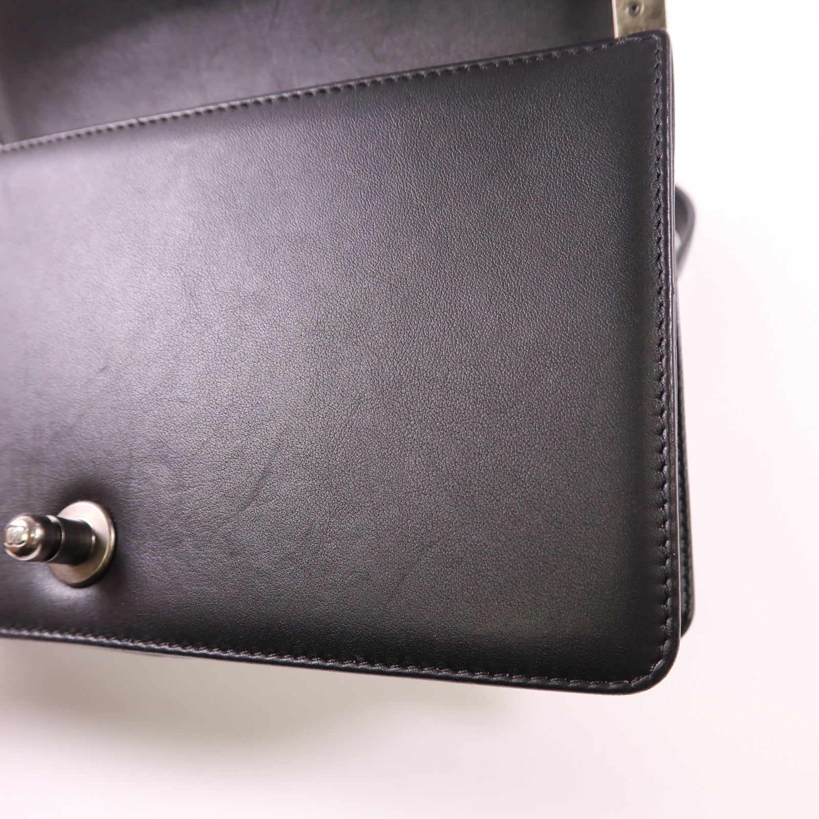 CHANEL 【激減優惠】羊皮皮革Boy 25鏈帶肩背袋