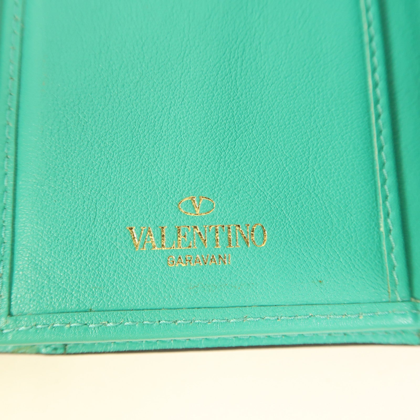 Valentino 牛皮皮革Long Wallet金扣長錢包