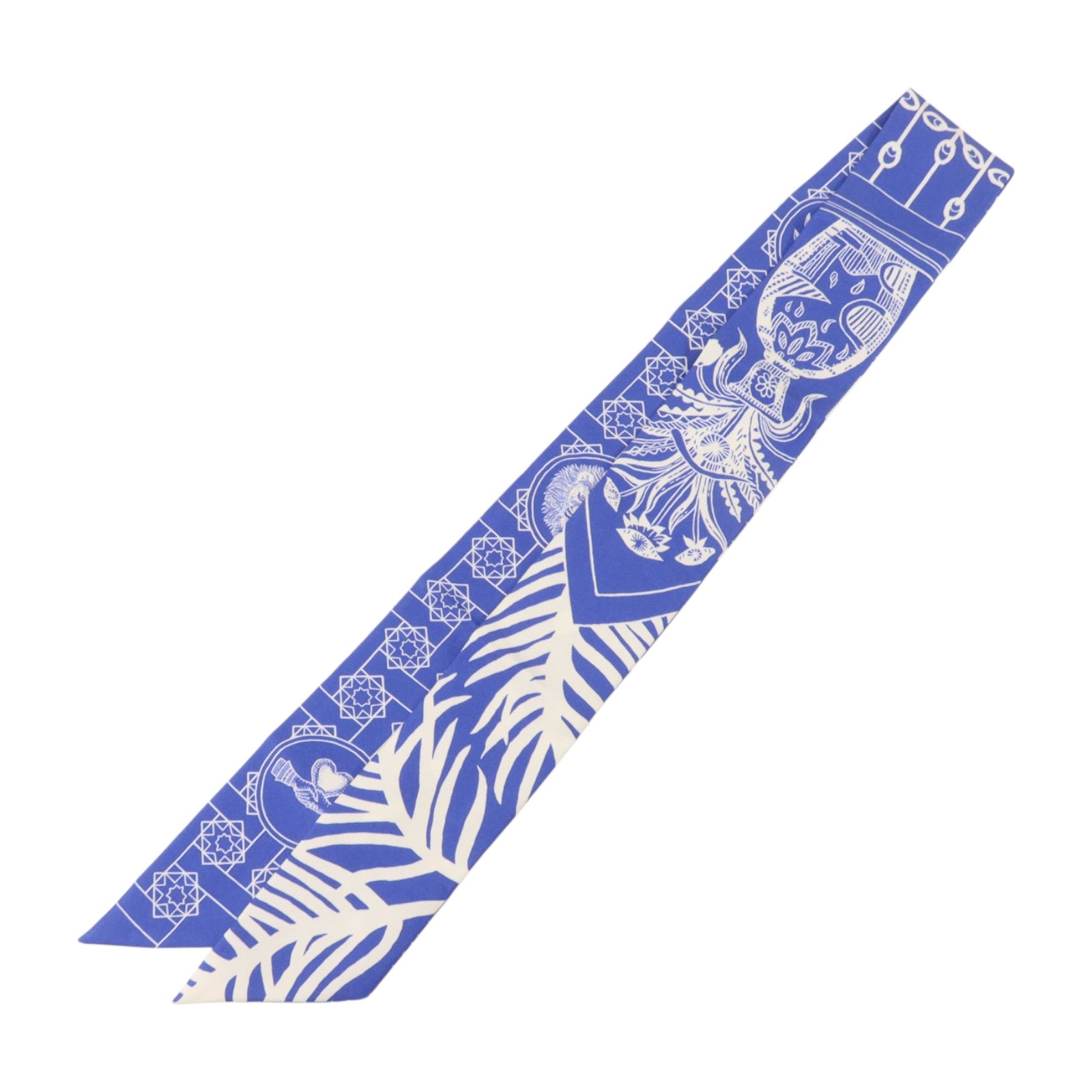 HERMES 絲質Twilly絲巾