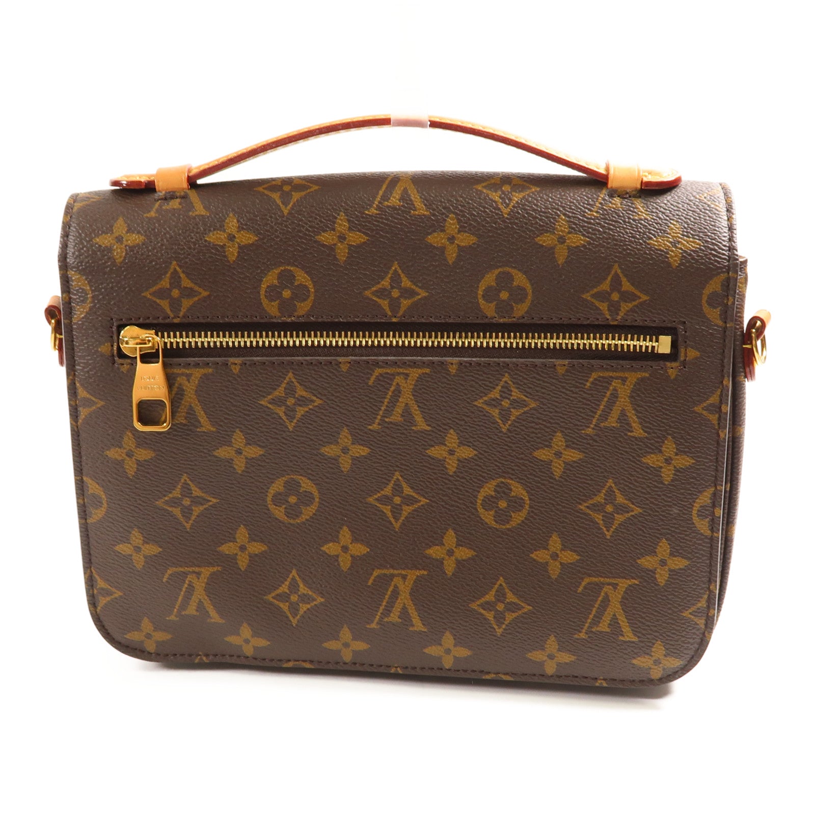 LOUIS VUITTON LV GHW Pochette Metis MM 2 Way Bag M44875 Monogram Brown