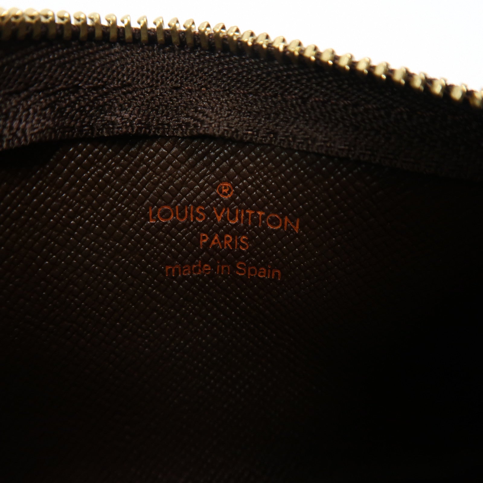 LOUIS VUITTON Damier Key & Coin Case金扣鑰匙零錢包啡色