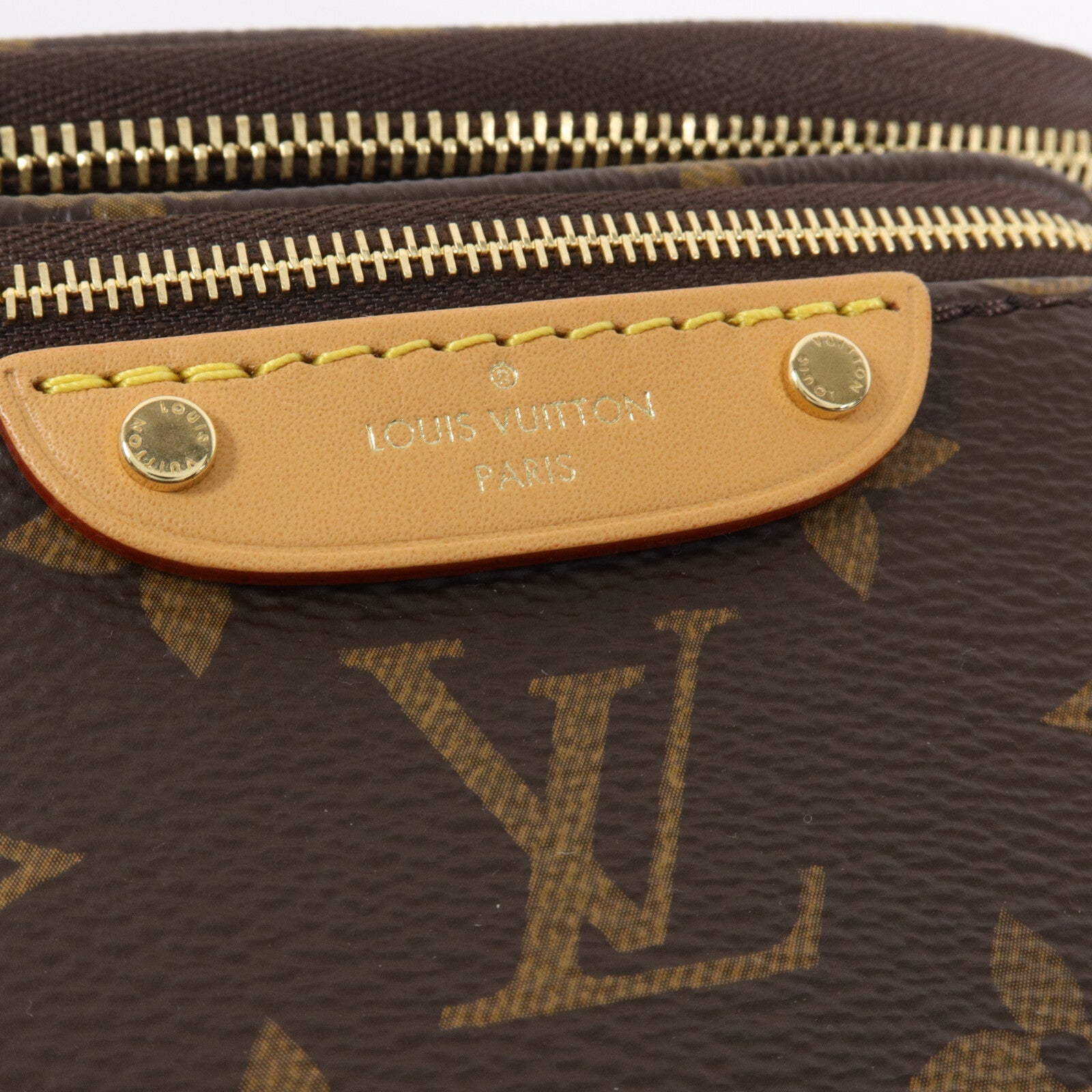 LOUIS VUITTON Monogram Mini Bumbag手挽肩背兩用袋棕色