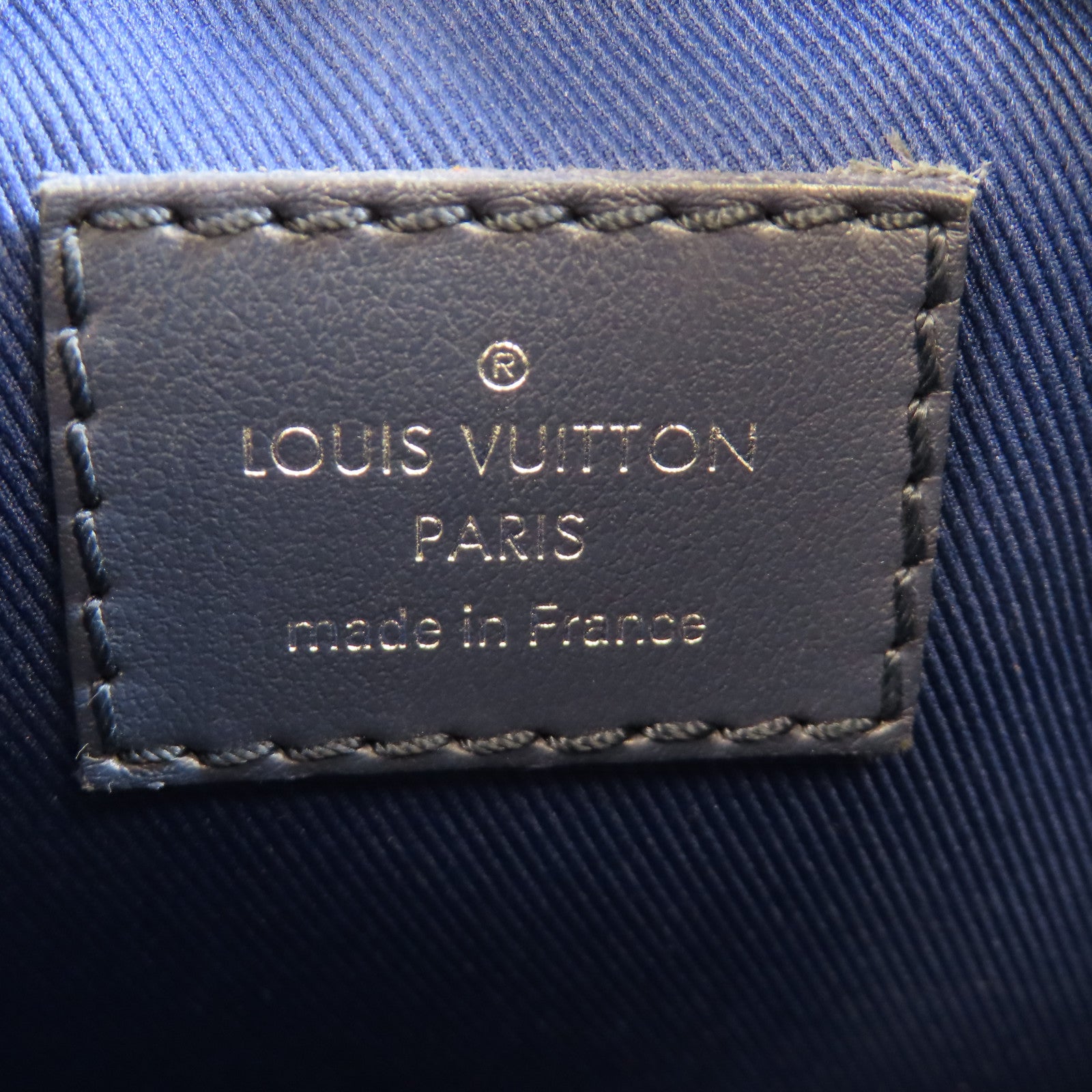 LOUIS VUITTON Watercolor Monogram Keepall XS銀扣手挽肩背兩用袋白色/藍色