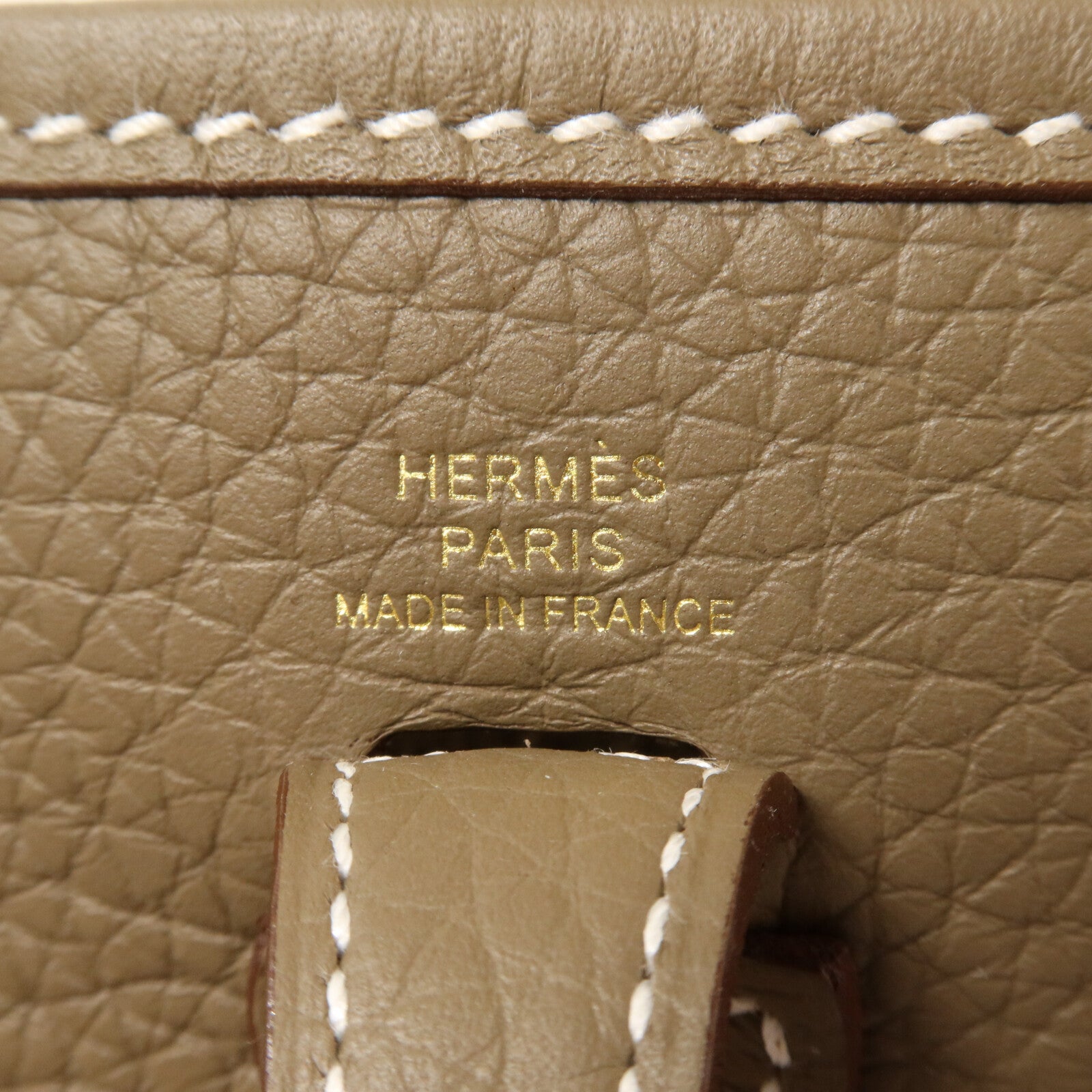 HERMES Clemence皮革Evelyne TPM肩背袋