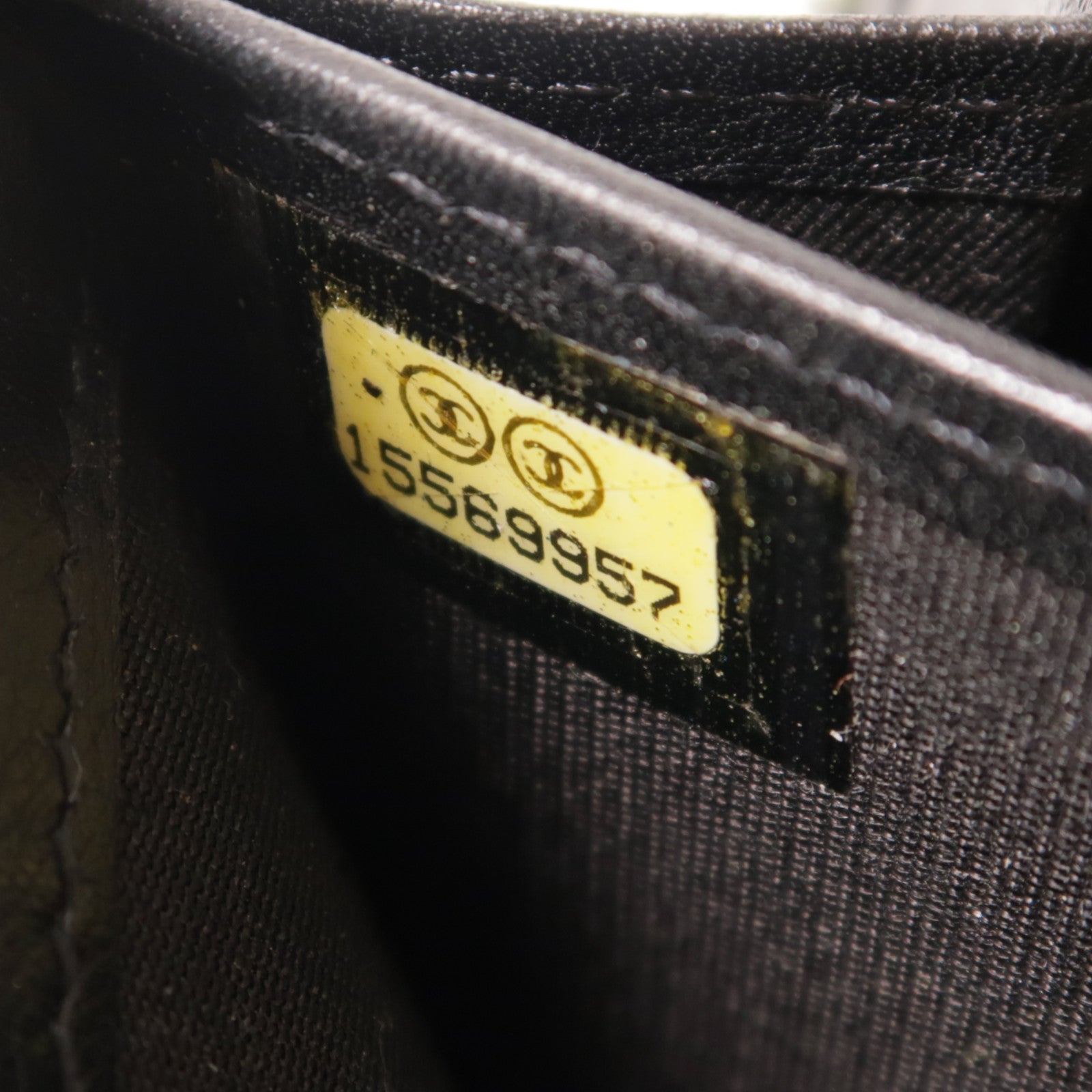 CHANEL 牛皮皮革Zipper Long Wallet銀扣長錢包