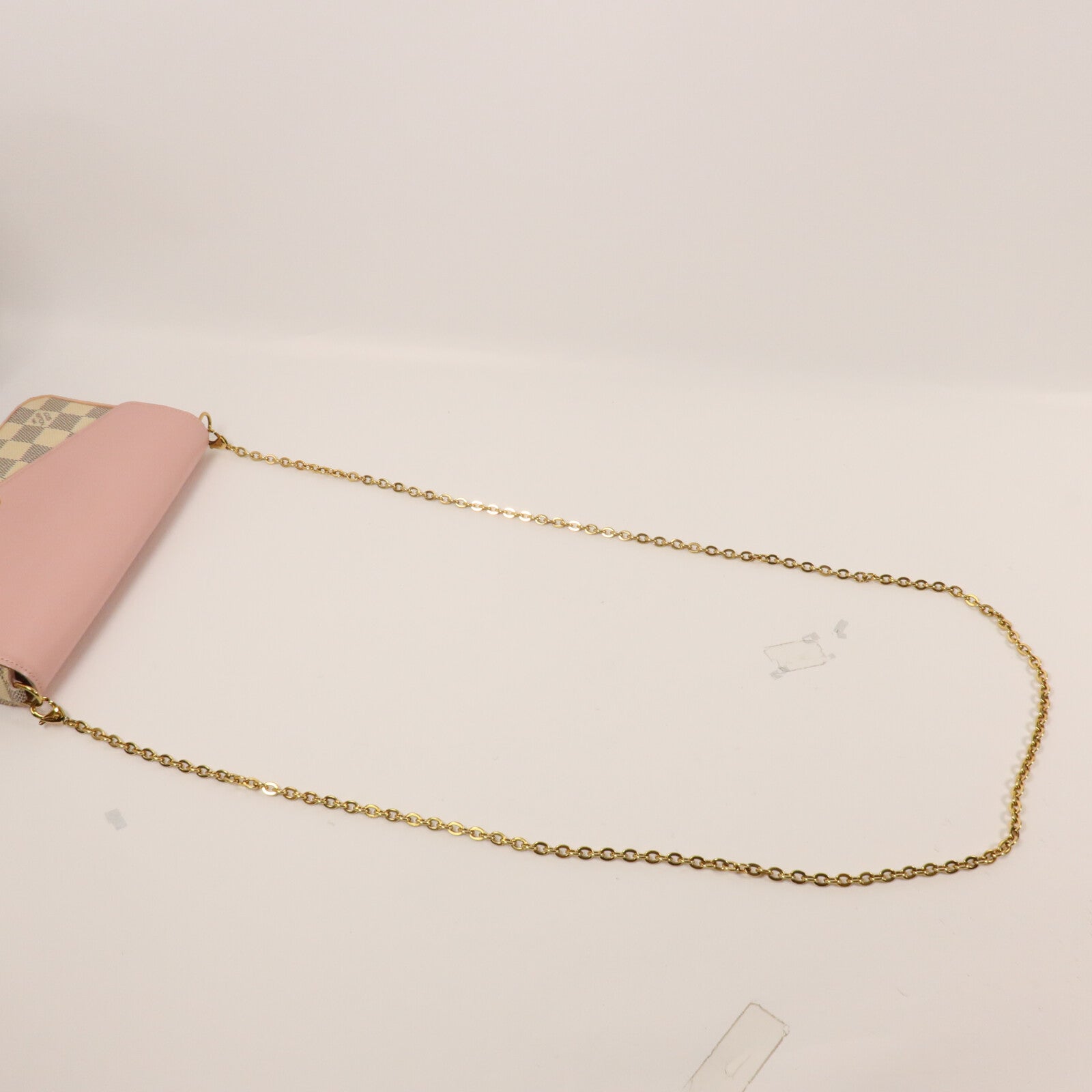 LOUIS VUITTON Damier Azur Felicie Pochette鏈帶肩背袋