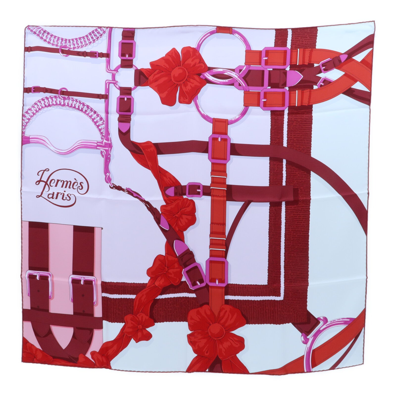 HERMES 絲質Scarf 90X90絲巾