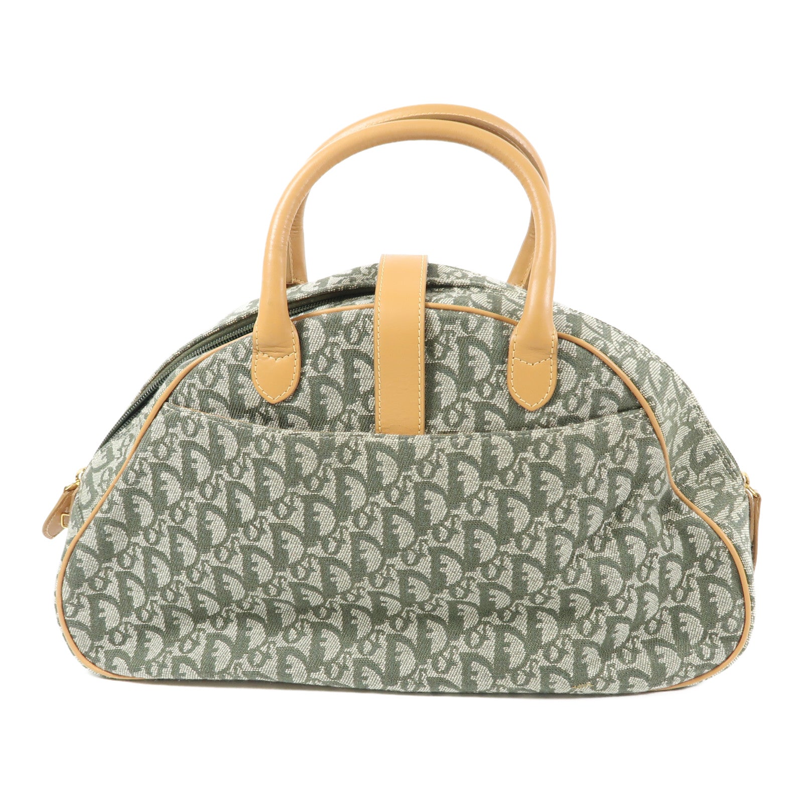 Dior 【激減優惠】帆布Vintage Hand Bag金扣手挽袋