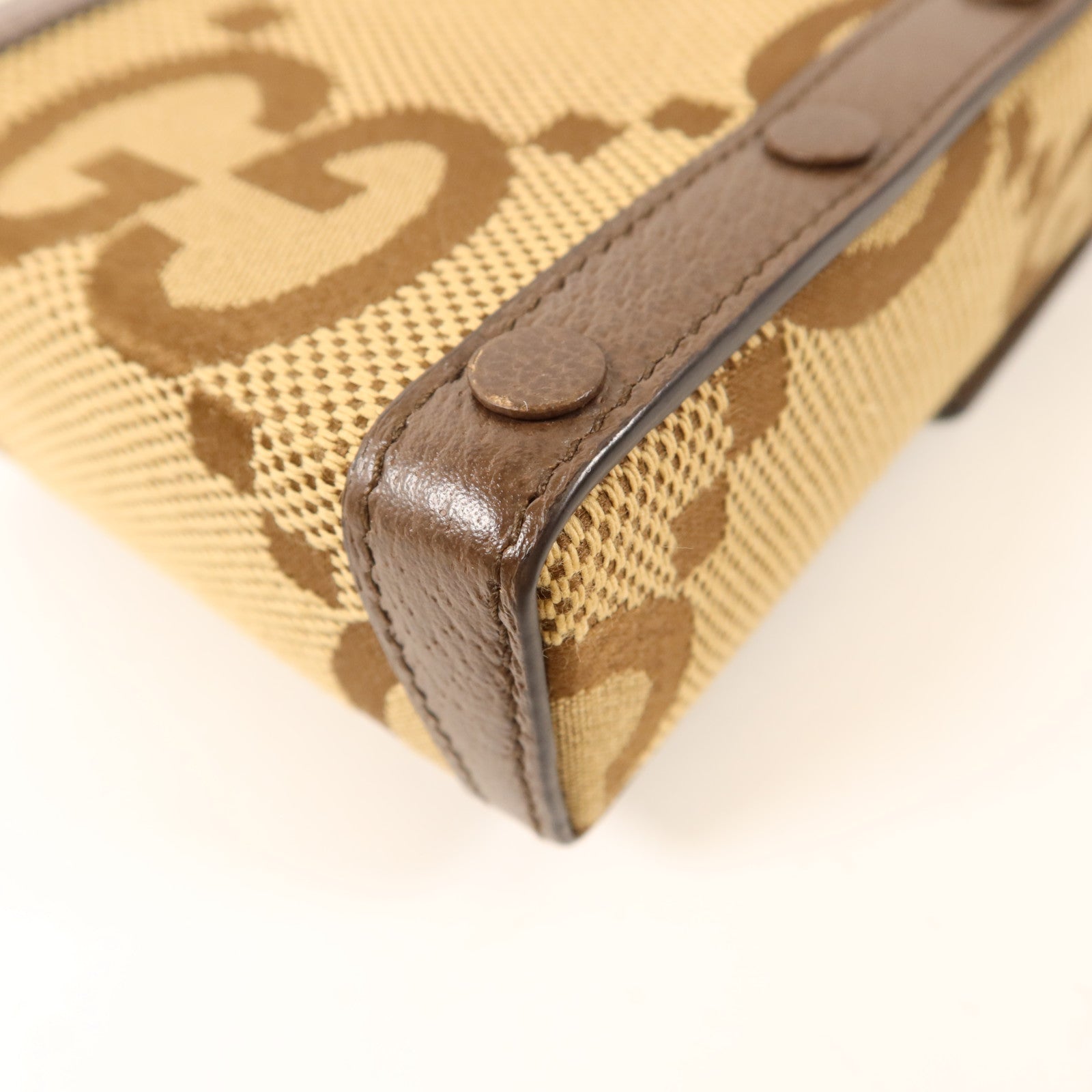 GUCCI 帆布1955 Horsebit Mini Shoulder Bag金扣肩背袋