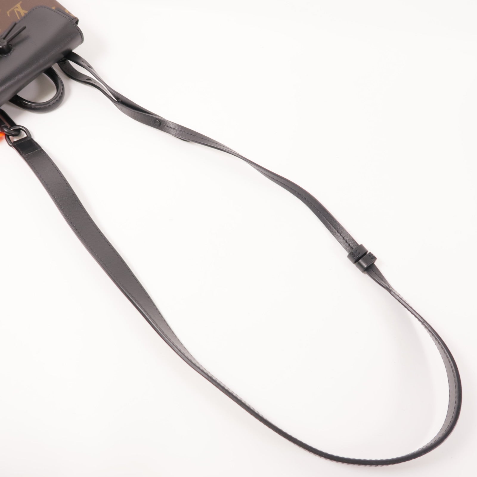 LOUIS VUITTON LV Steamer Nano Shoulder Bag M80327 Monogram Brown/Black