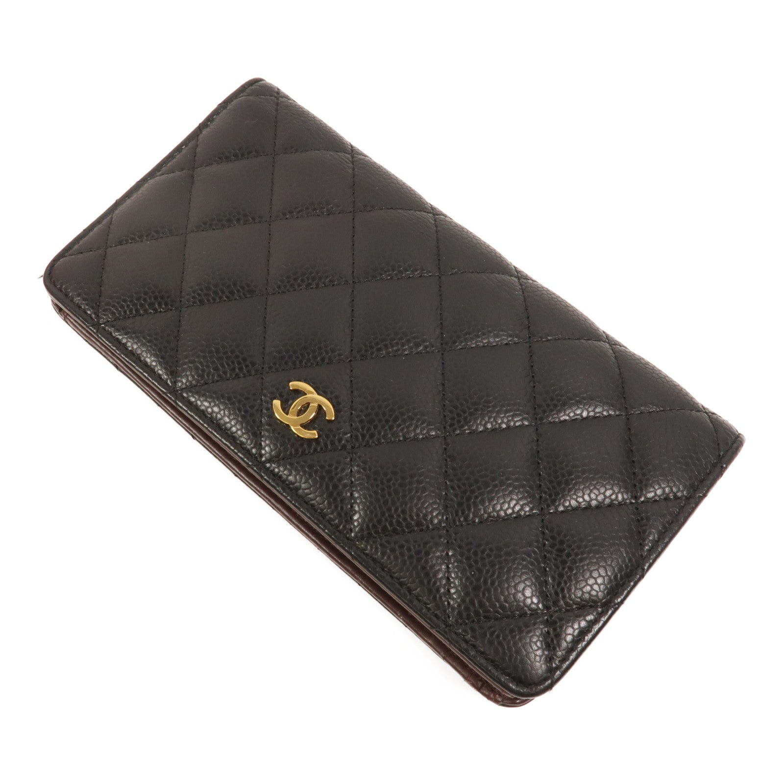 CHANEL 牛皮皮革Classic Long Flap Wallet長錢包
