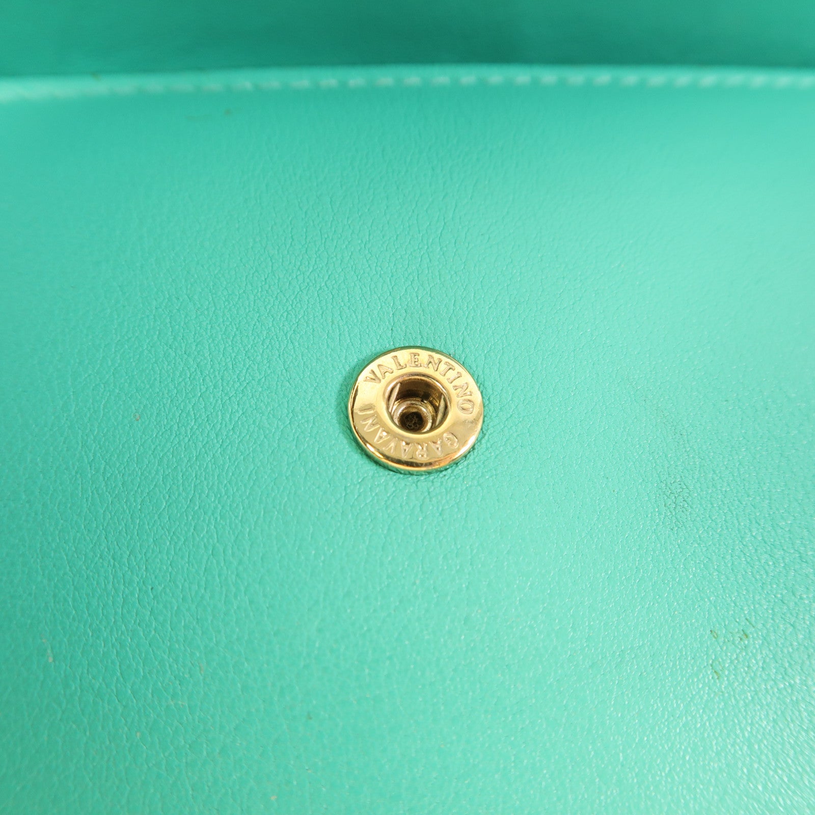 Valentino 牛皮皮革Long Wallet金扣長錢包