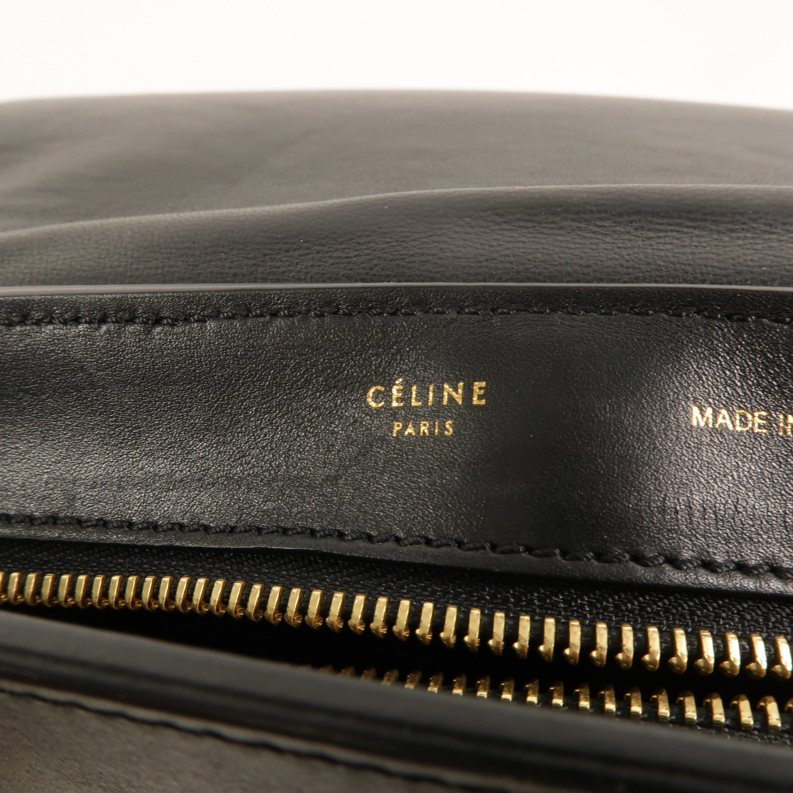 CELINE 牛皮皮革Trapeze手挽肩背兩用袋