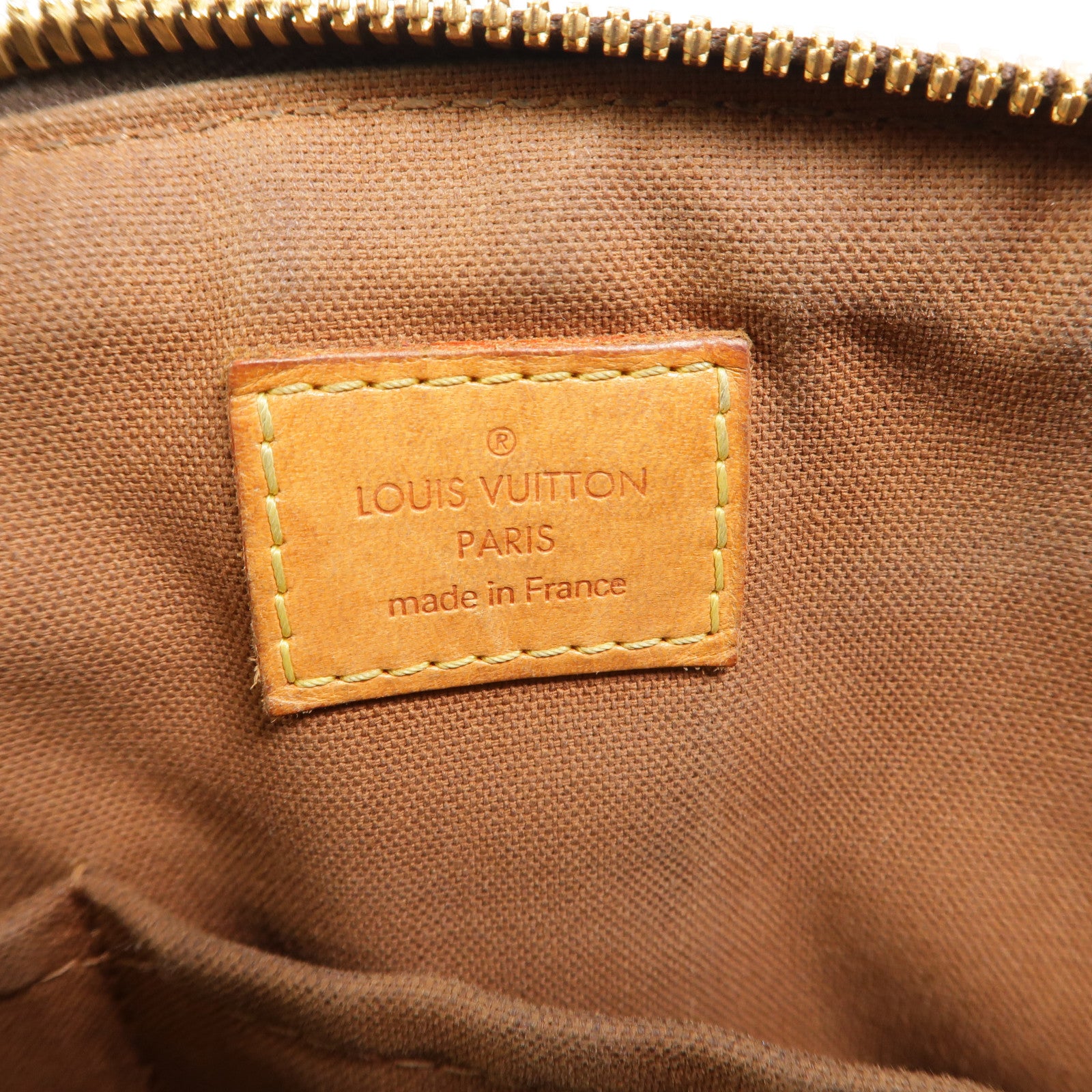 LOUIS VUITTON Monogram Tivoli PM手挽袋棕色