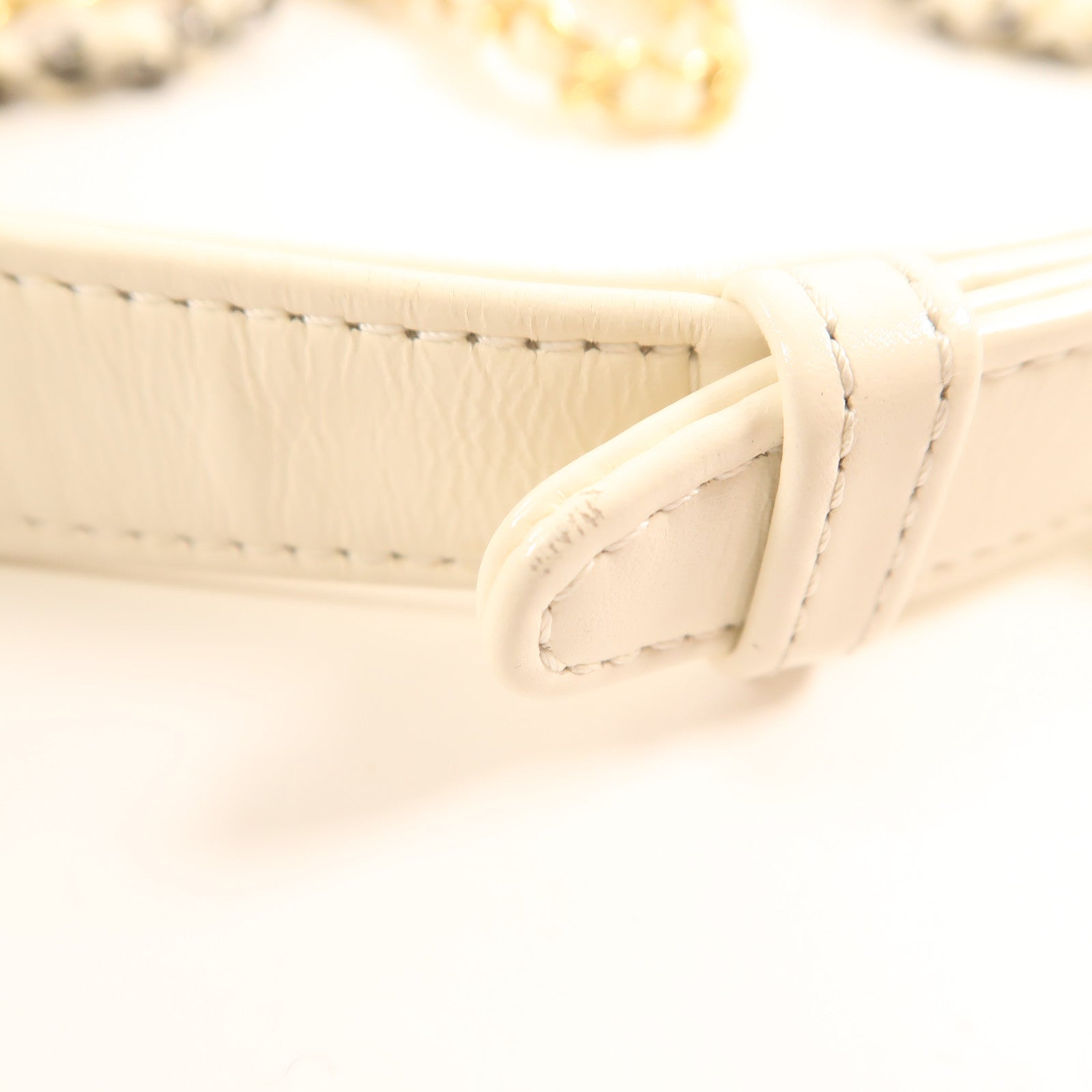 CHANEL 牛皮皮革Gabrielle Small鏈帶肩背袋