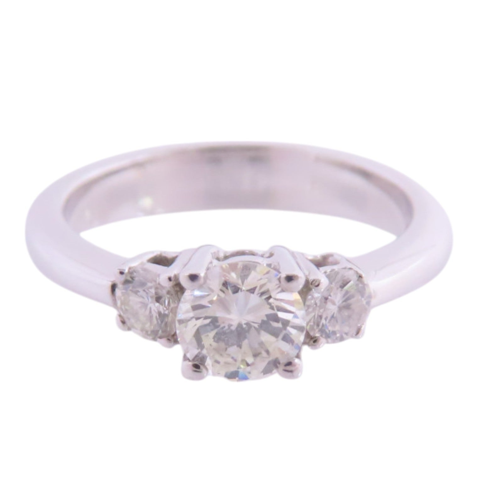 JEWELRY 18K白金/鑽石Diamond Ring戒指US#4
