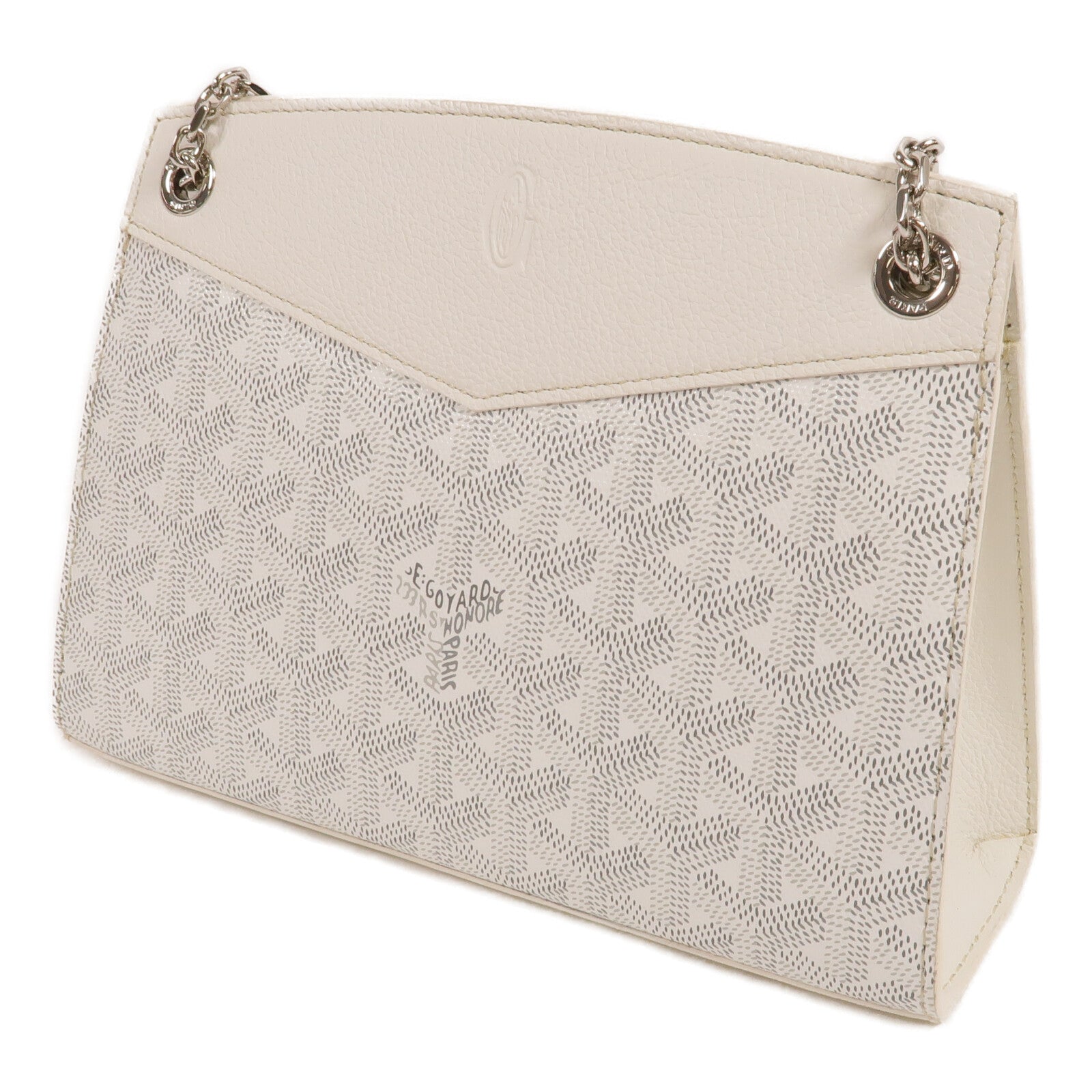 GOYARD 塗層帆布Rouette Structure Mini肩背袋