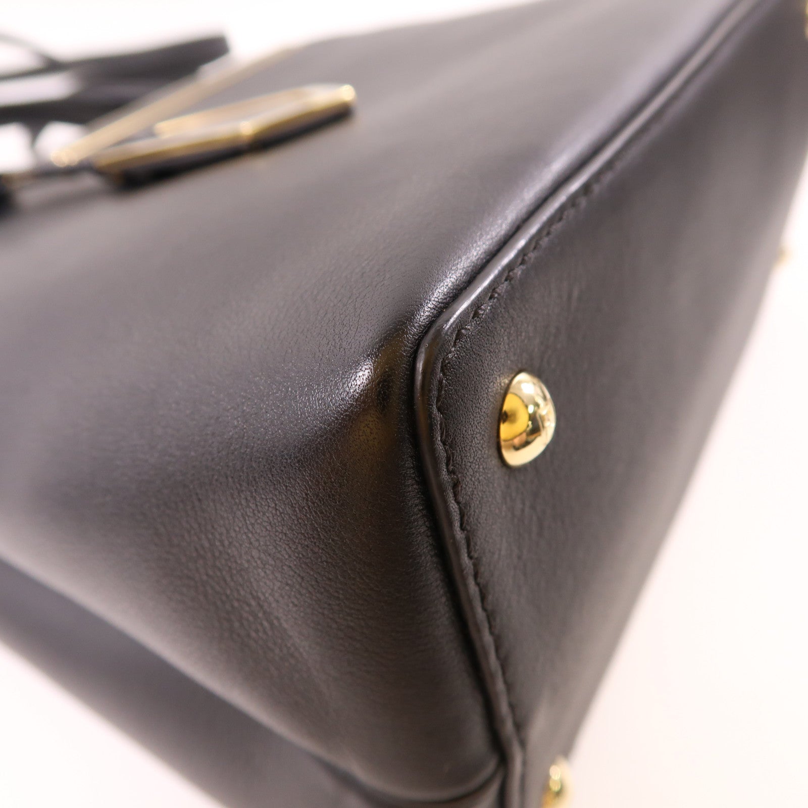 FENDI 牛皮皮革Petite 2 Jours金扣手挽肩背兩用袋