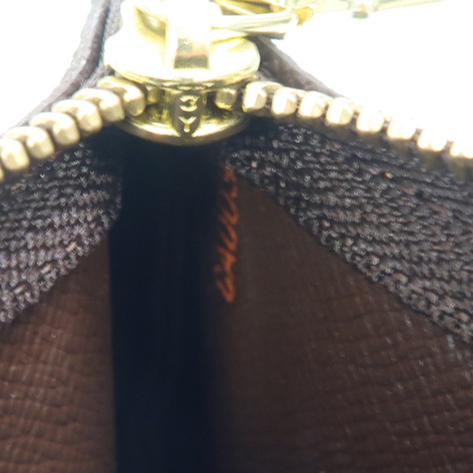 LOUIS VUITTON Damier Key & Coin Case金扣鑰匙零錢包啡色