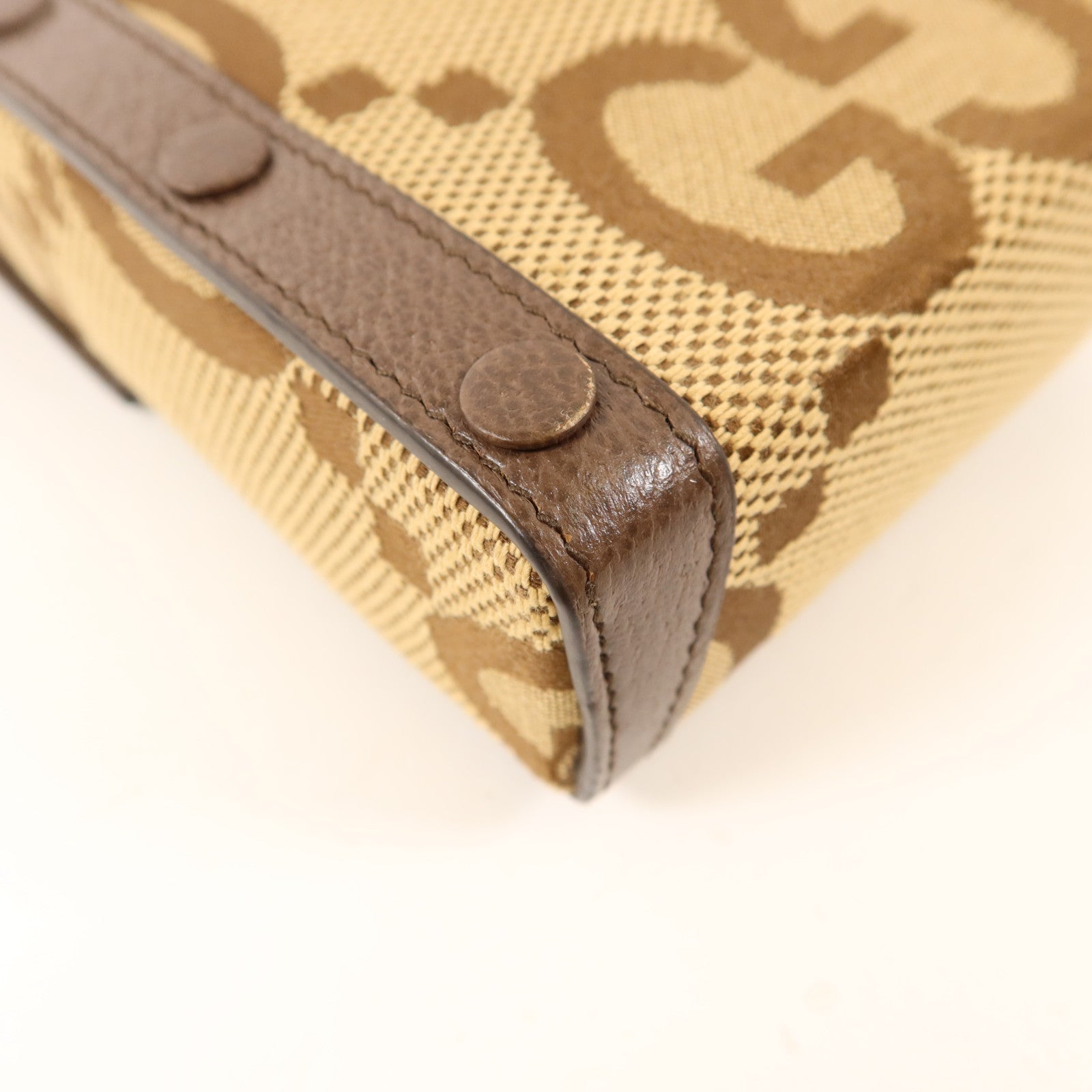 GUCCI 帆布1955 Horsebit Mini Shoulder Bag金扣肩背袋