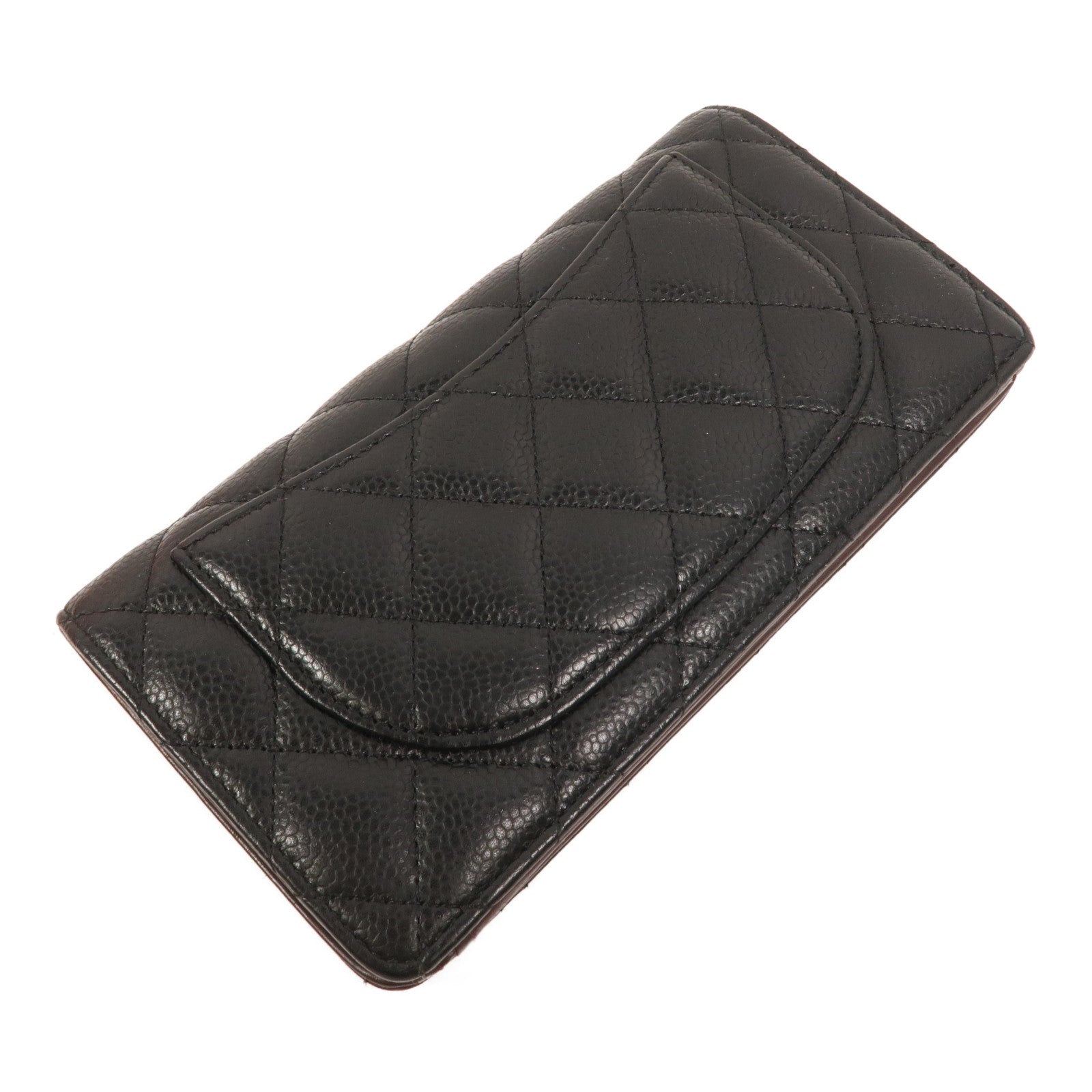 CHANEL 牛皮皮革Classic Long Flap Wallet長錢包