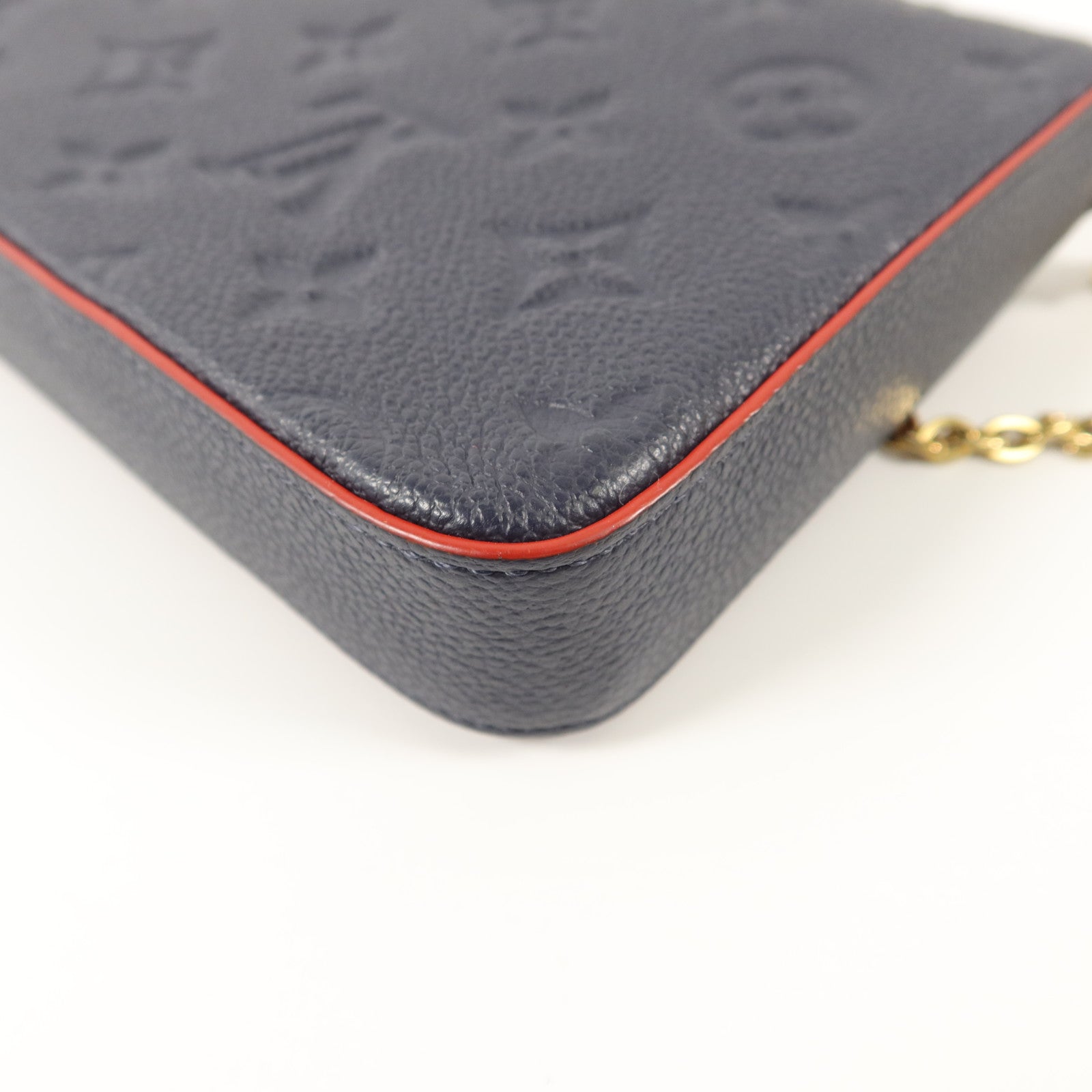 LOUIS VUITTON Monogram Empreinte Pochette Felicie肩背袋