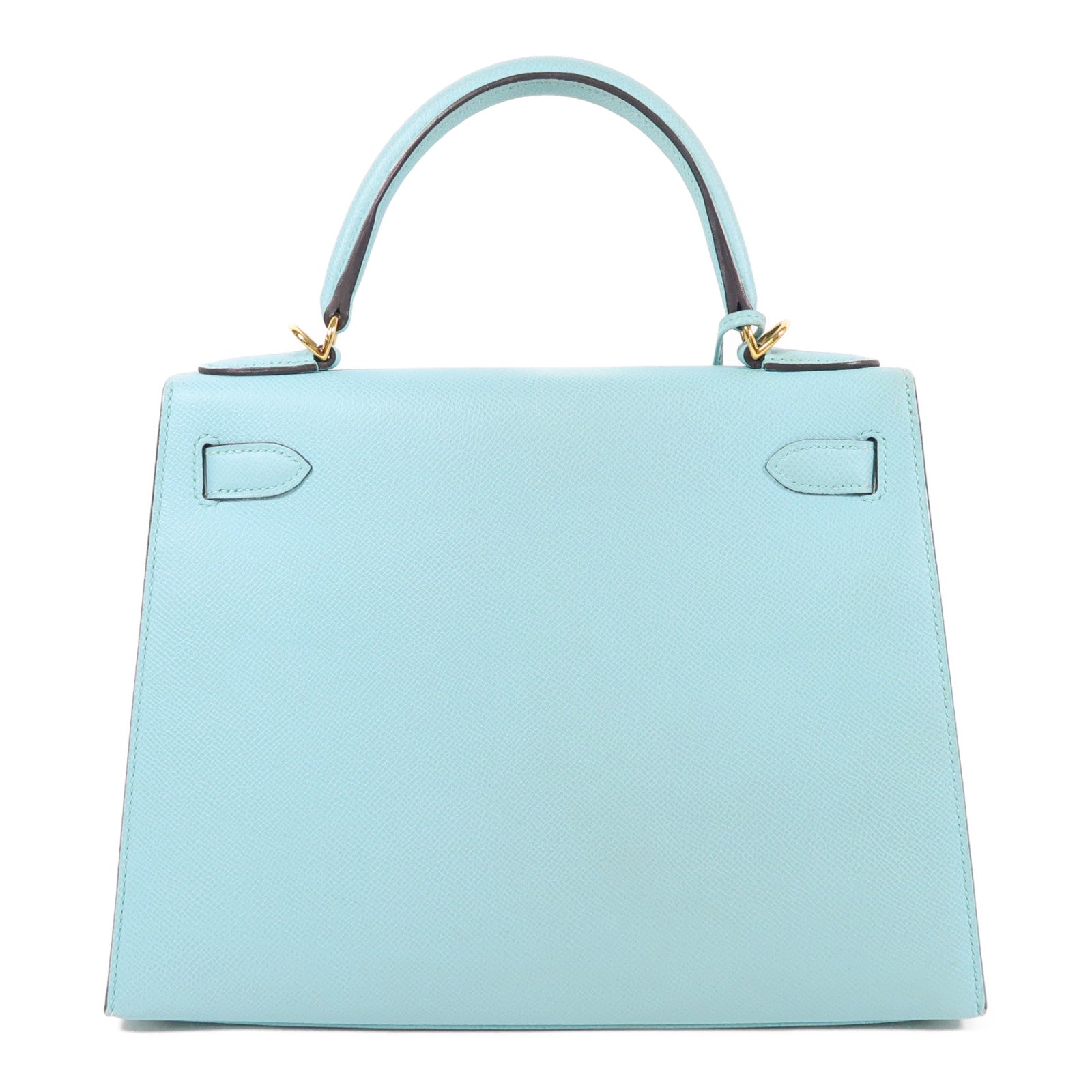 HERMES Epsom皮革Kelly 28金扣手挽肩背兩用袋