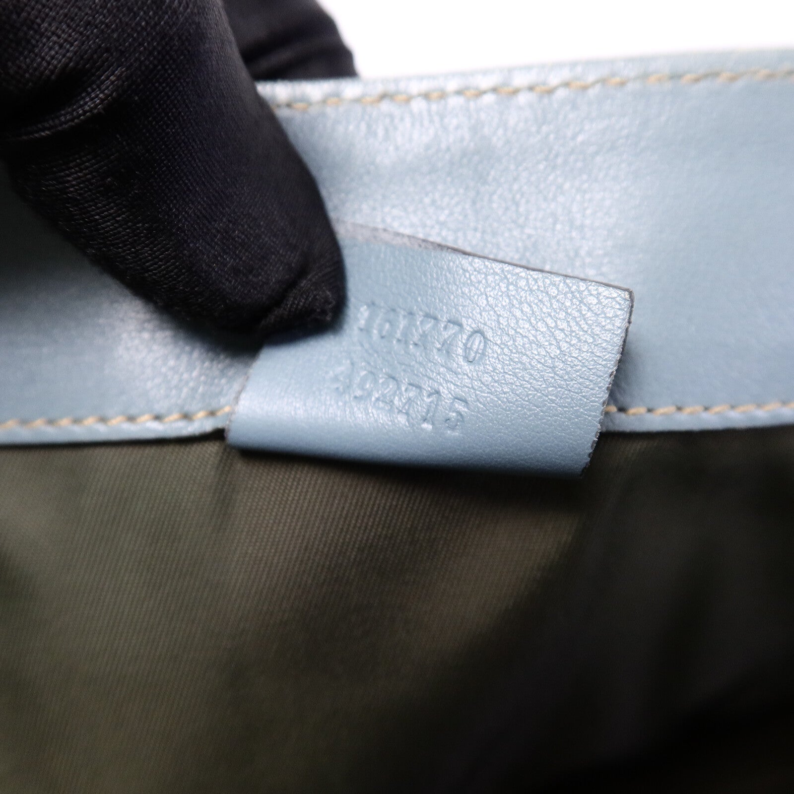 GUCCI 帆布/牛皮皮革Tote Bag手挽袋