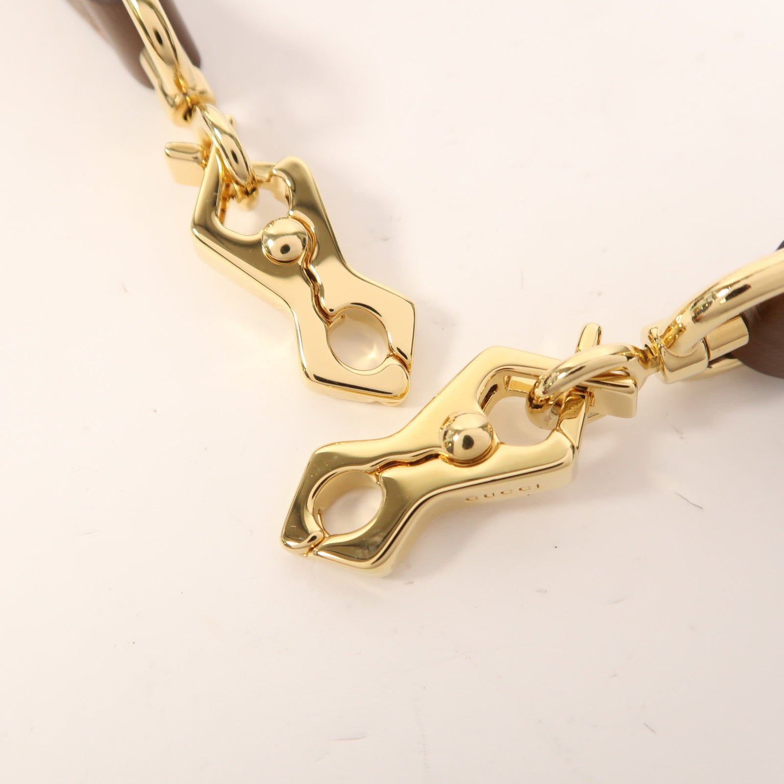 GUCCI 塗層帆布Horsebit 1955 Mini Top Handle金扣手挽肩背兩用袋