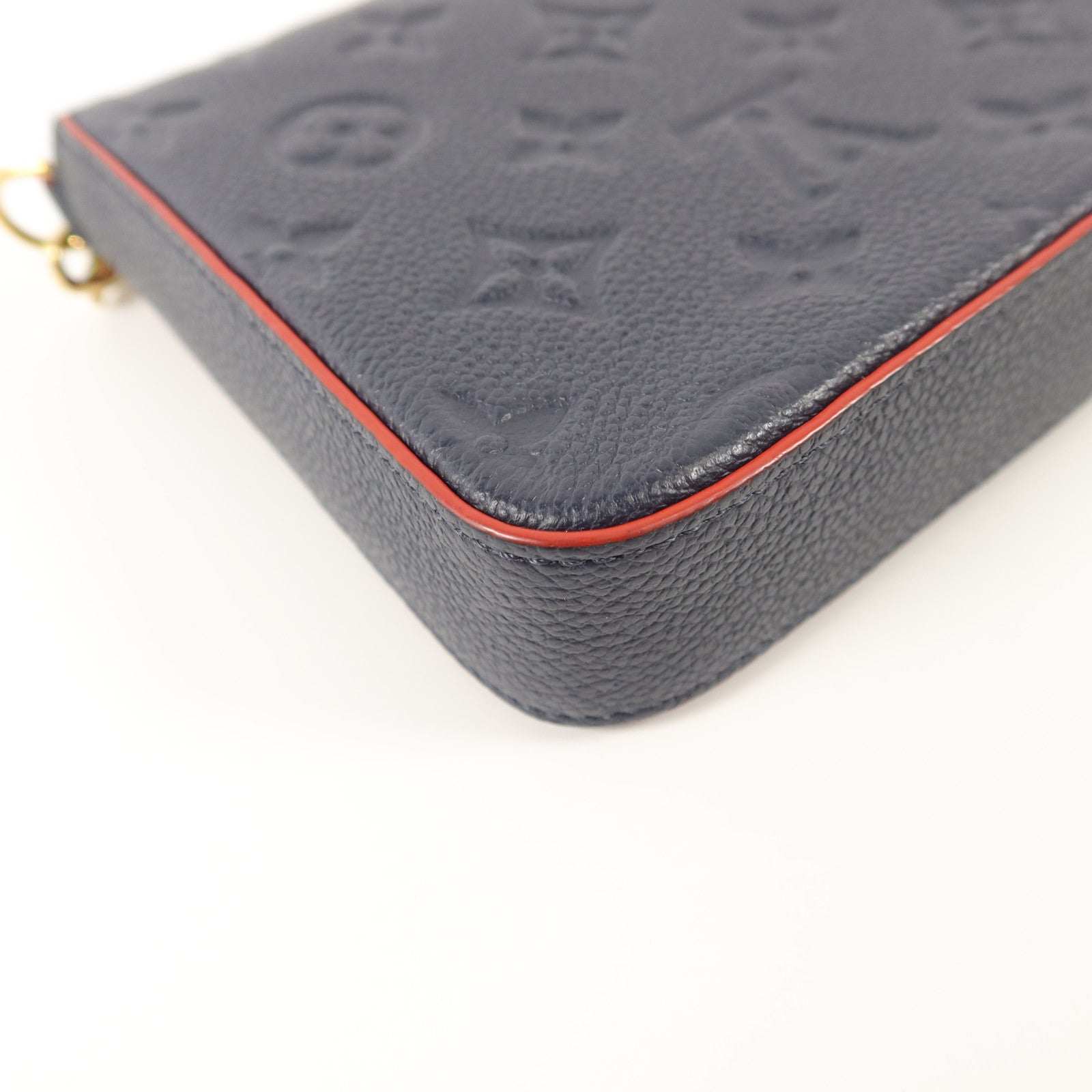 LOUIS VUITTON Monogram Empreinte Pochette Felicie肩背袋