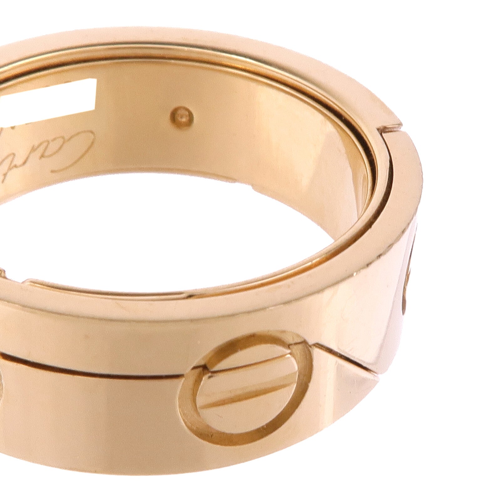 CARTIER 18K黃金Astro Love Ring戒指CARTIER#53/US#5.5