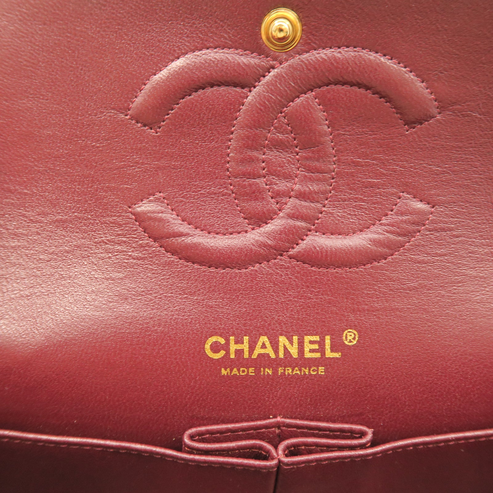 CHANEL rhombic sheepskin leather Chain Shoulder gold buckle chain shoulder bag black