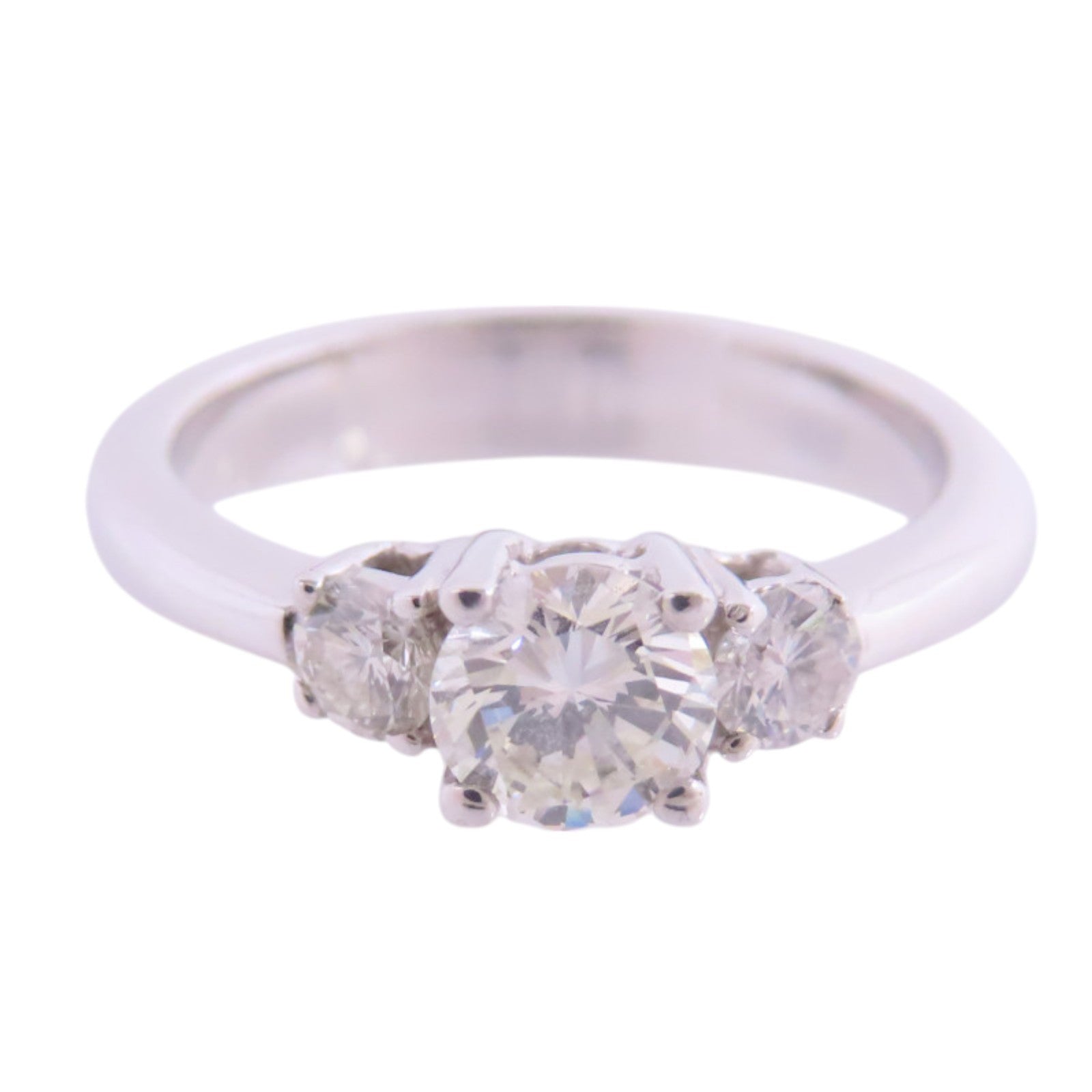 JEWELRY 18K白金/鑽石Diamond Ring戒指US#4