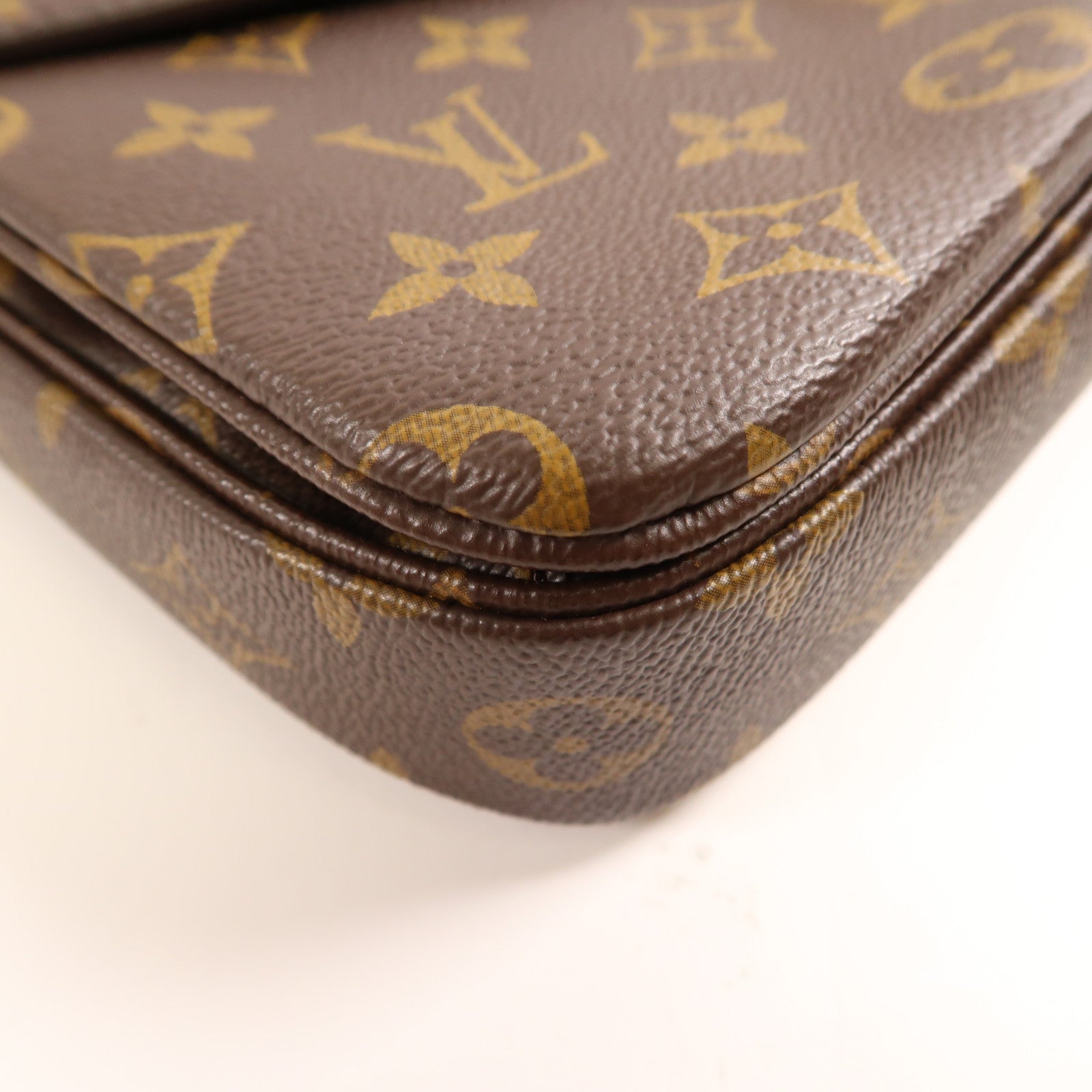 LOUIS VUITTON LV GHW Pochette Metis MM 2 Way Bag M44875 Monogram Brown