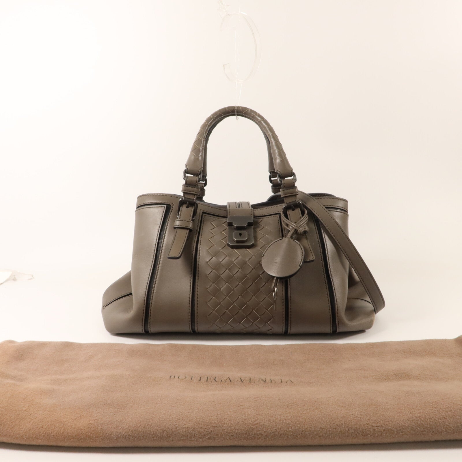 BOTTEGA VENETA 牛皮皮革2 Way Shoulder手挽肩背兩用袋