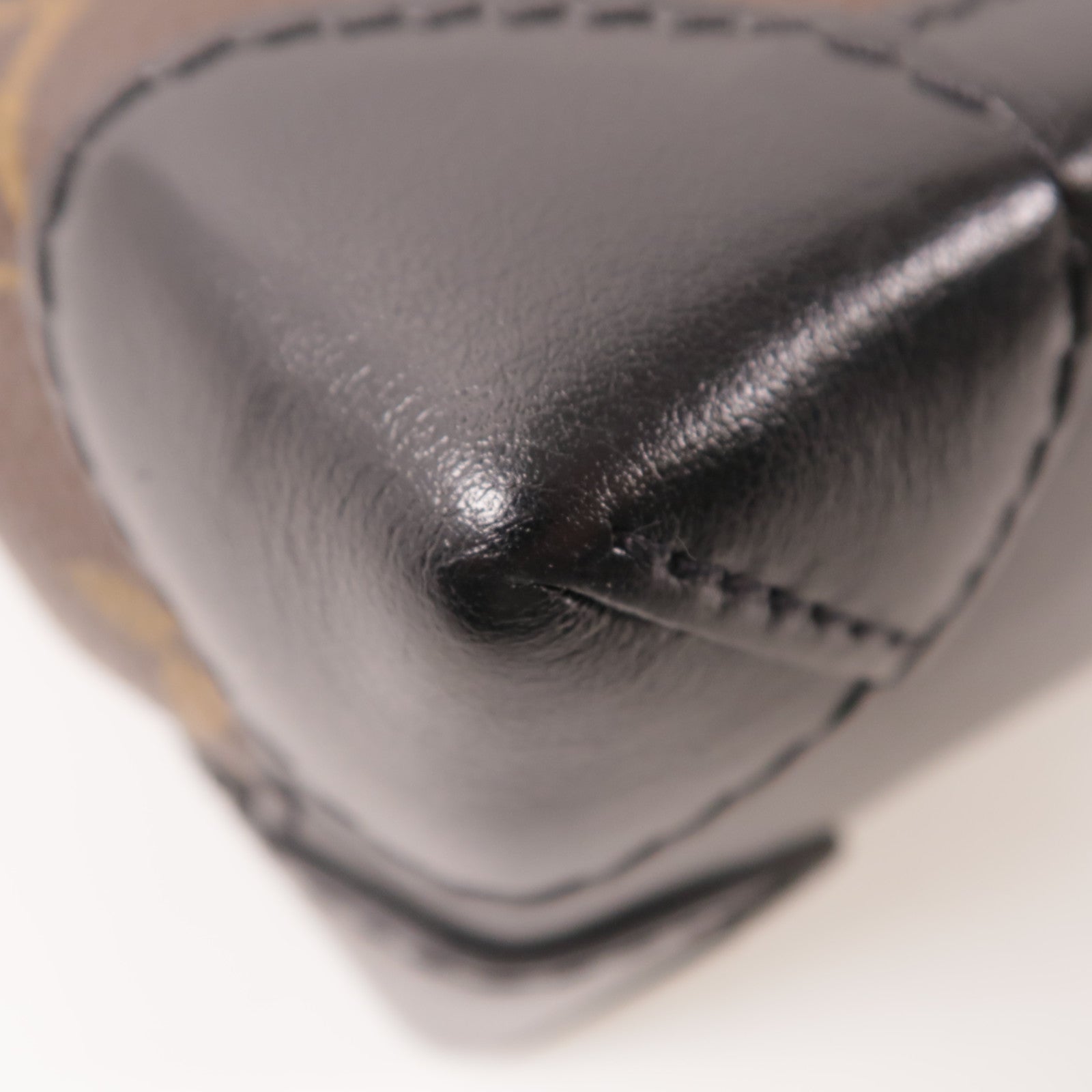 LOUIS VUITTON LV Steamer Nano Shoulder Bag M80327 Monogram Brown/Black